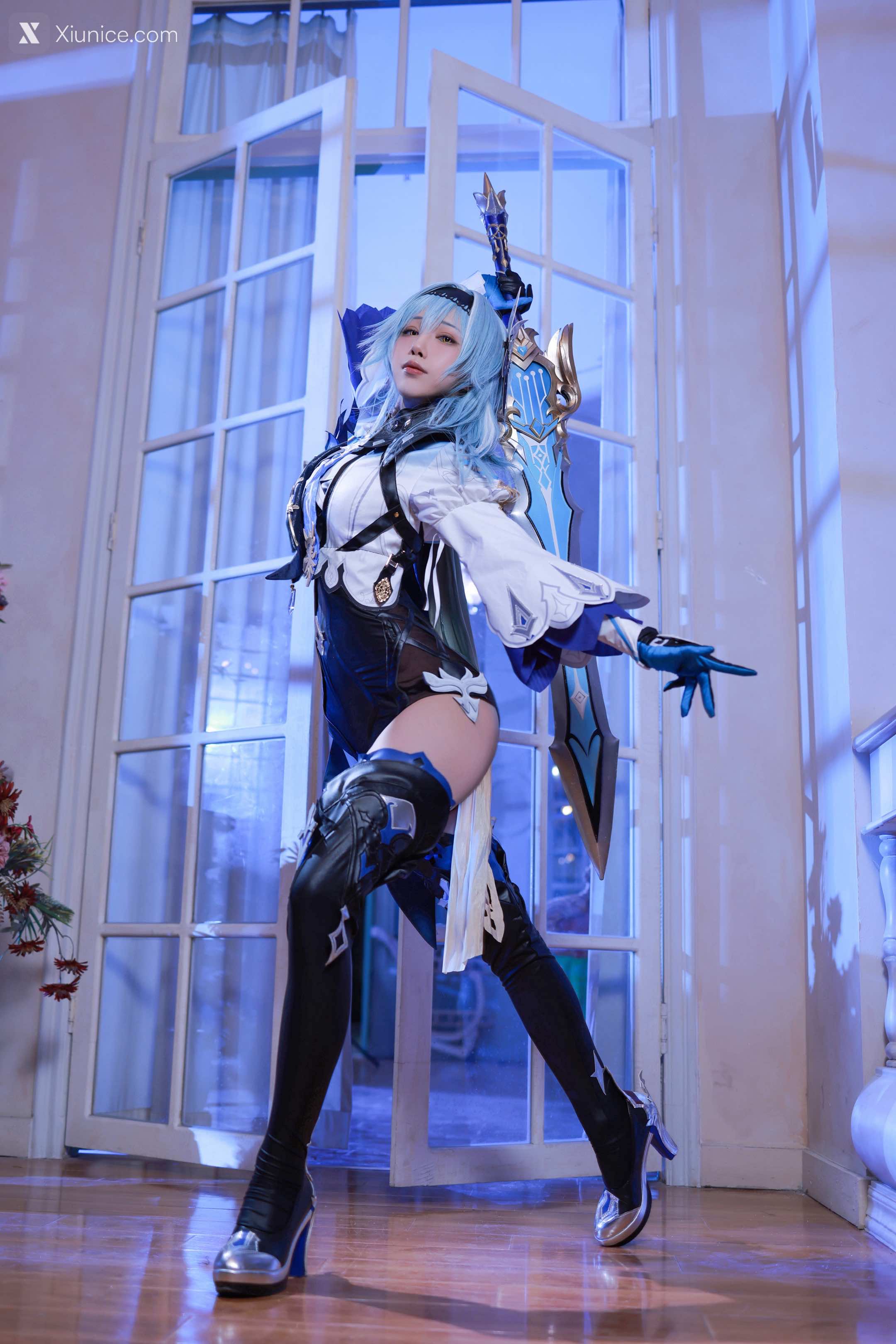 Coser@水淼Aqua – 原神-优菈性感装+S 第86张
