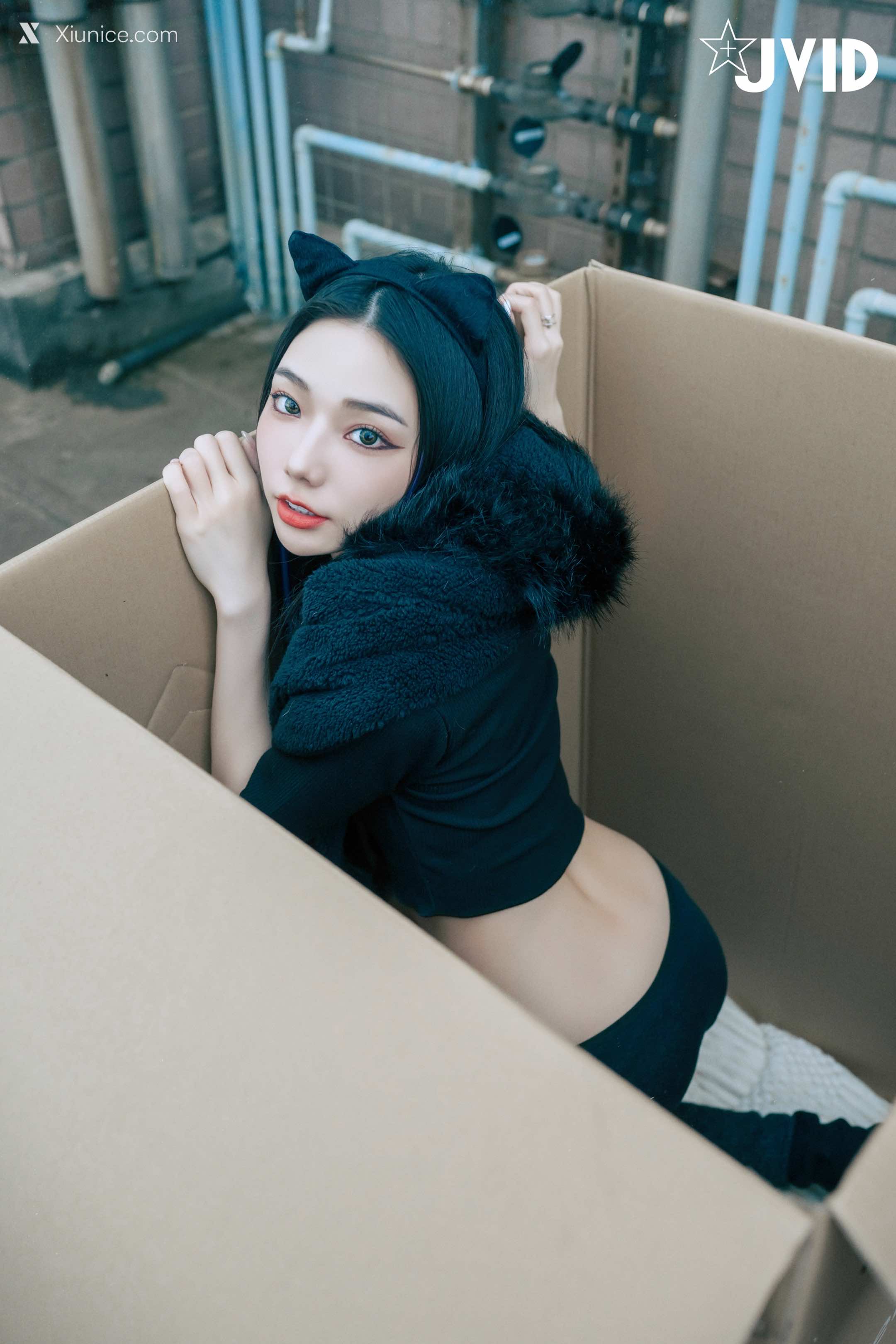 JVID – 啾啾 – 牛奶成功收編冶豔的黑貓娘 第56张