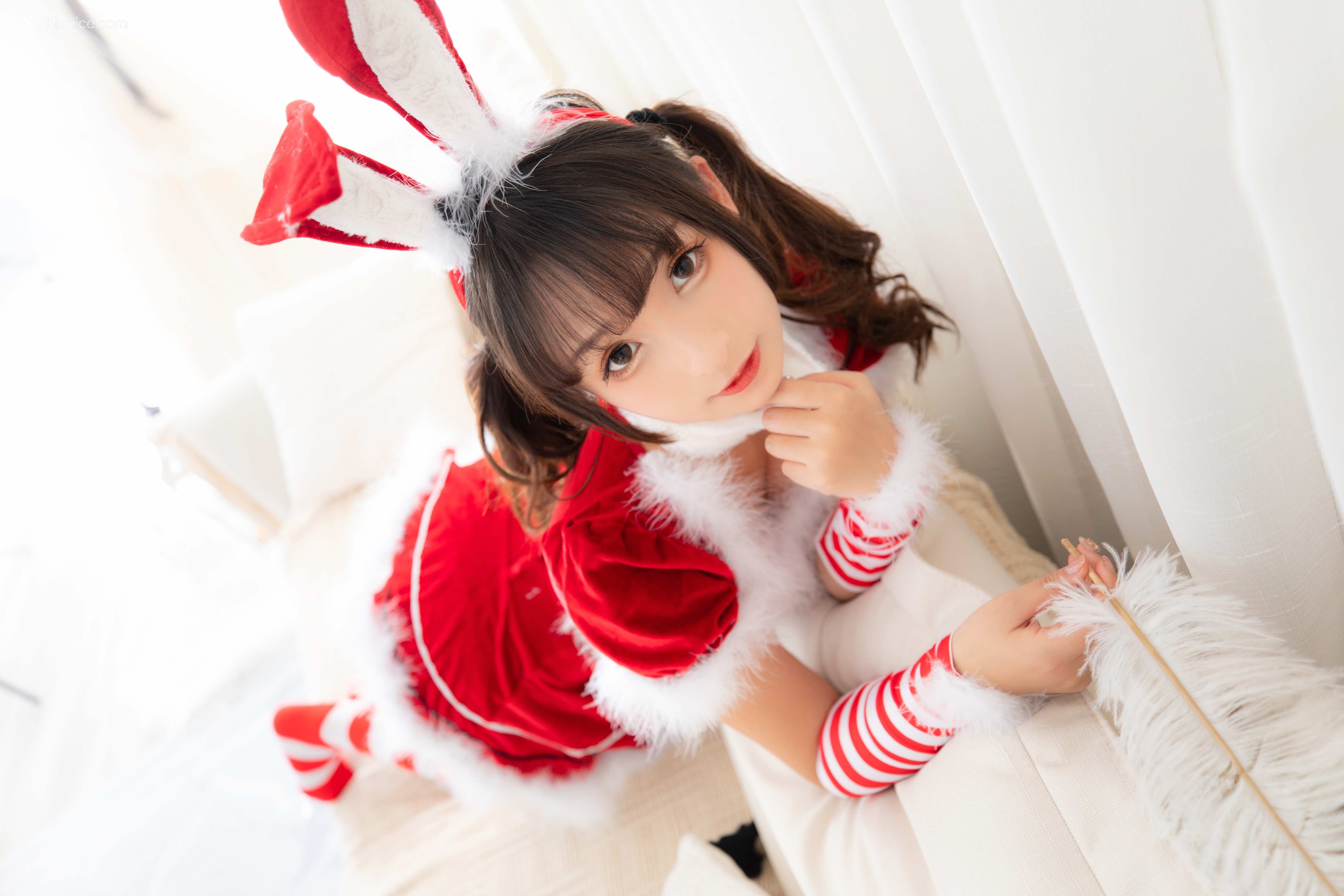 Coser@神楽坂真冬 Vol.028 クリスマス　クイーン 圣诞 第130张