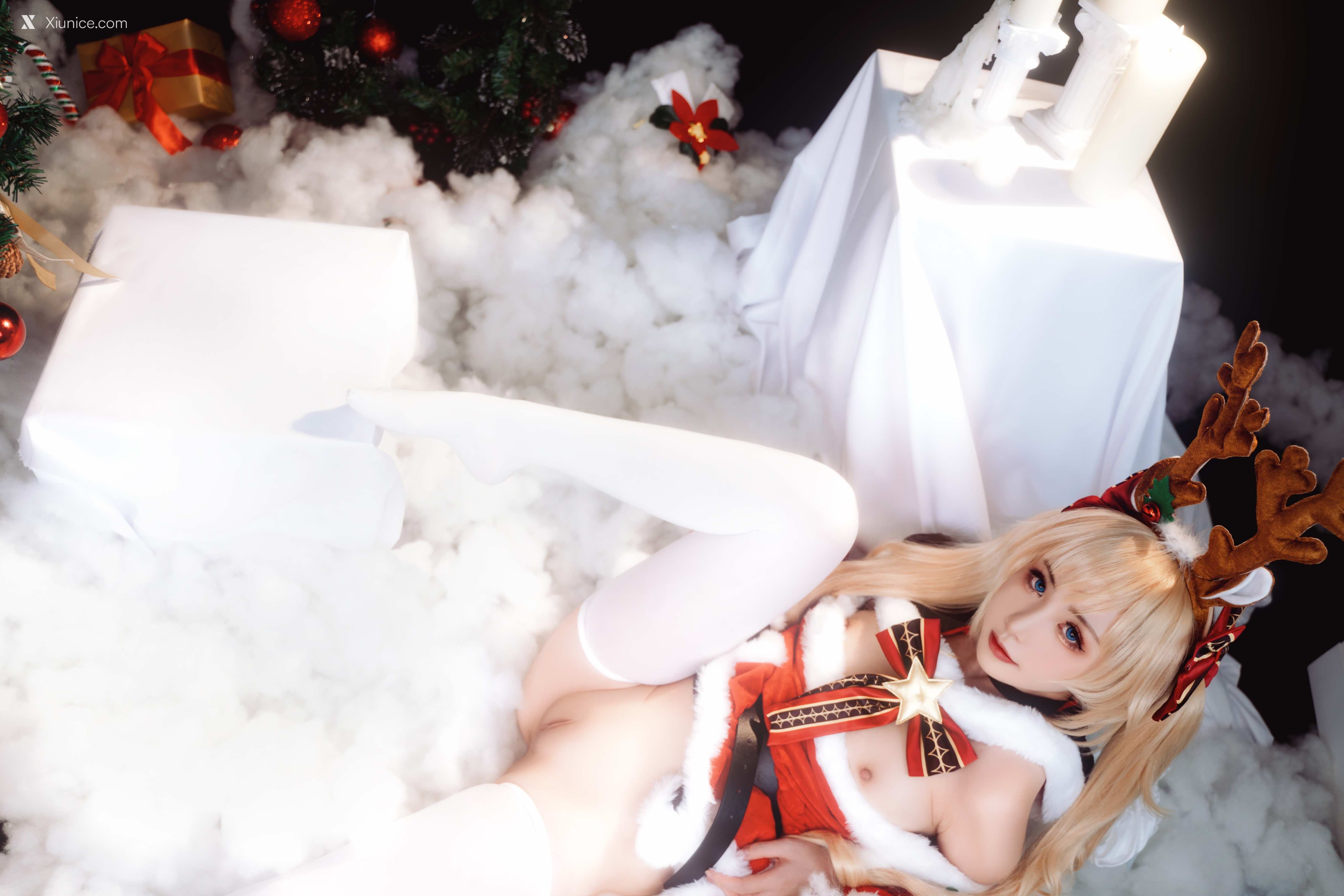 Coser@爆机少女喵小吉 (Nekokoyoshi) & 金鱼kinngyo – 圣诞特辑 第76张