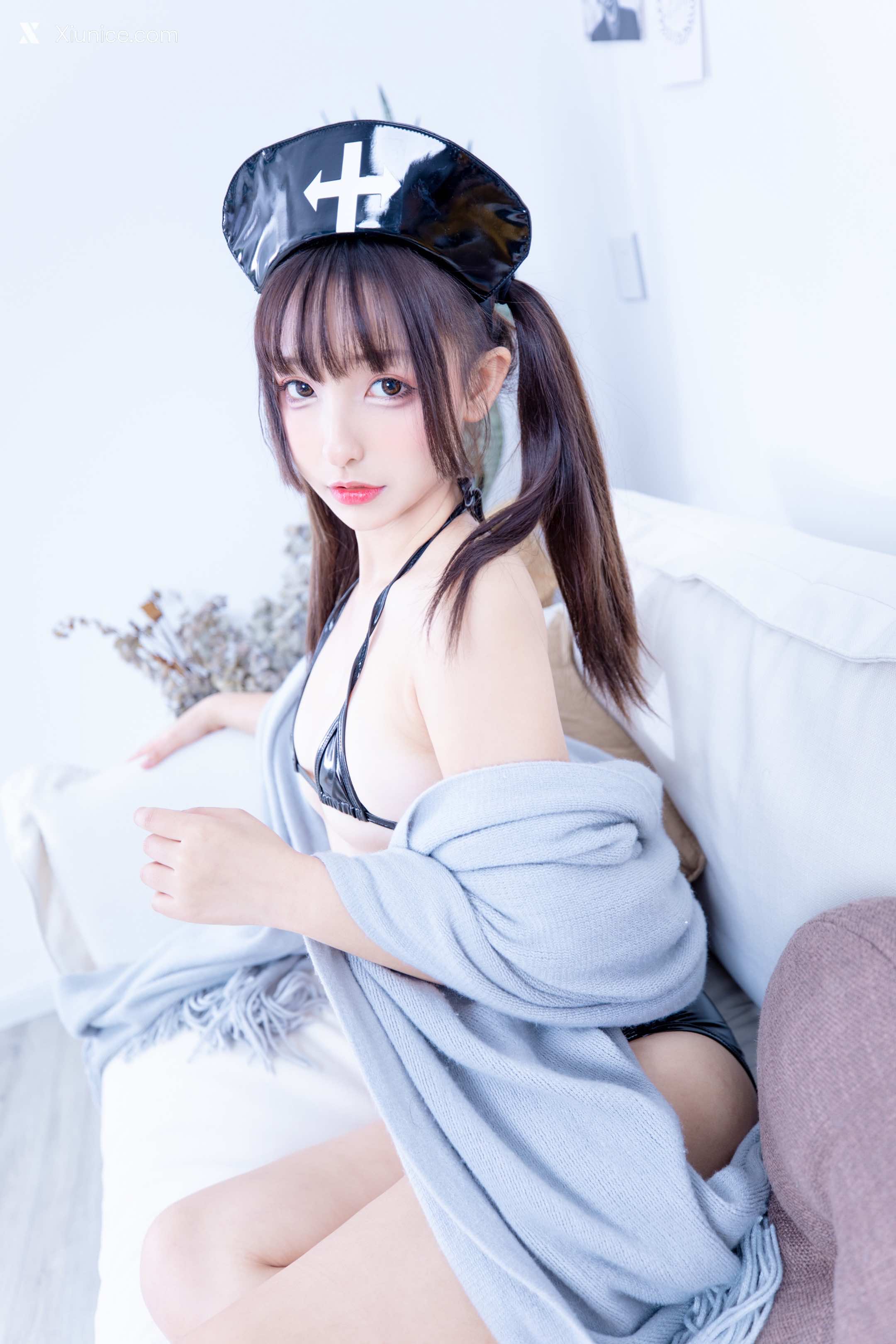 Coser@神楽坂真冬 Vol.026 暗黑护士 空気なし 第16张