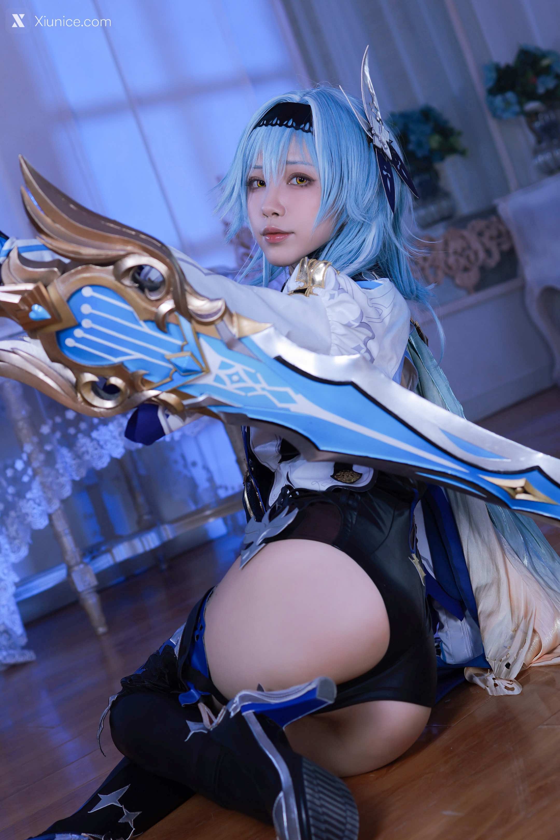 Coser@水淼Aqua – 原神-优菈性感装+S 第81张