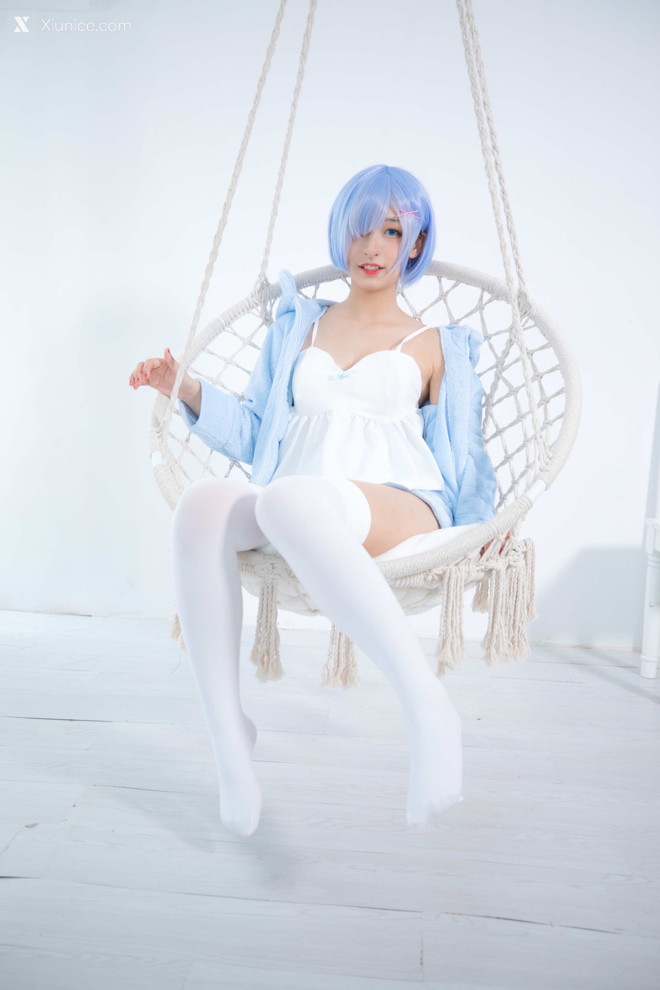 Coser@神楽坂真冬 Vol.005 蕾姆 Milk by blue 第87张