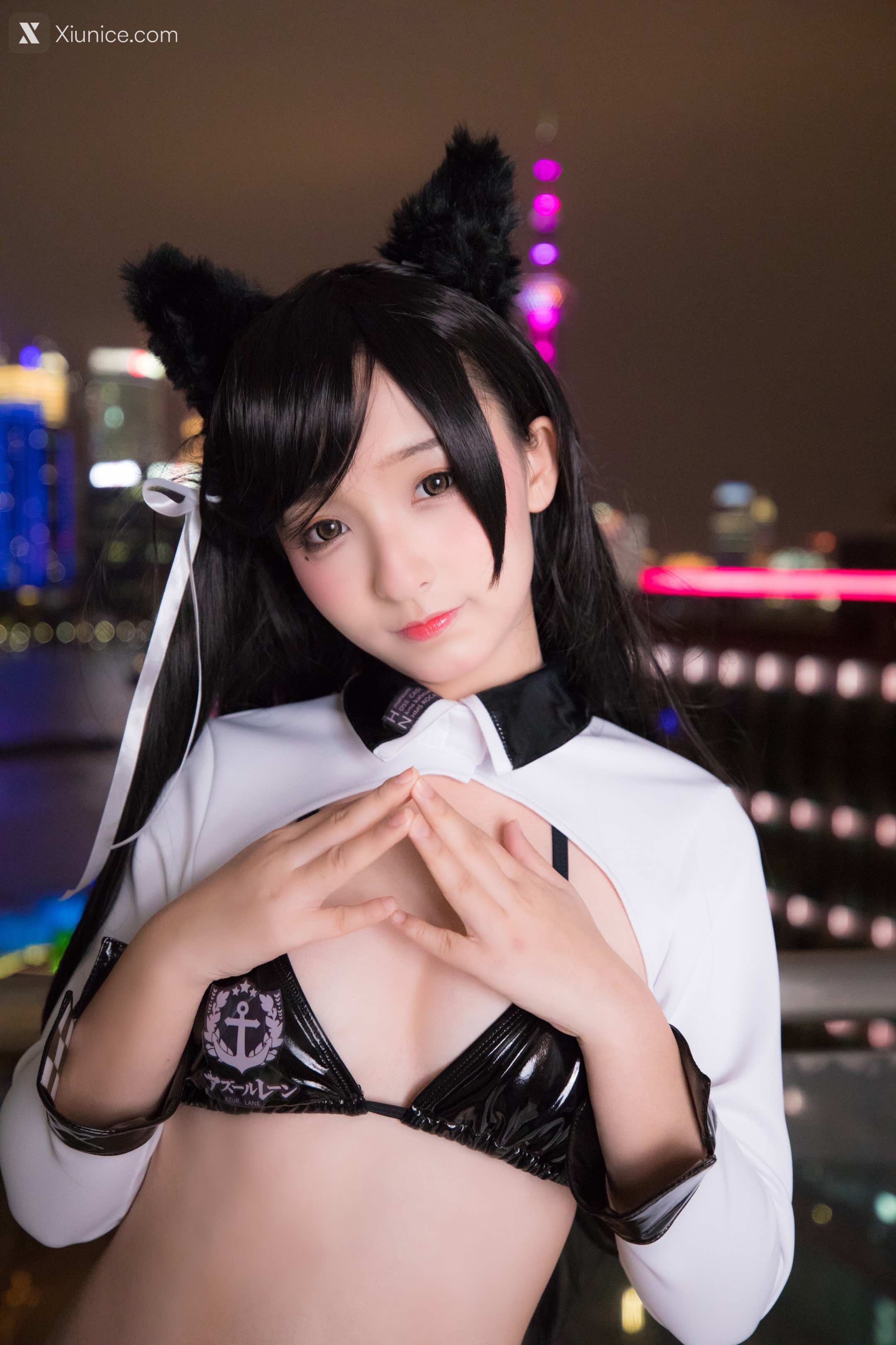 Coser@神楽坂真冬 Vol.001 ATAGO-LATEX VER (胶袜) 第41张