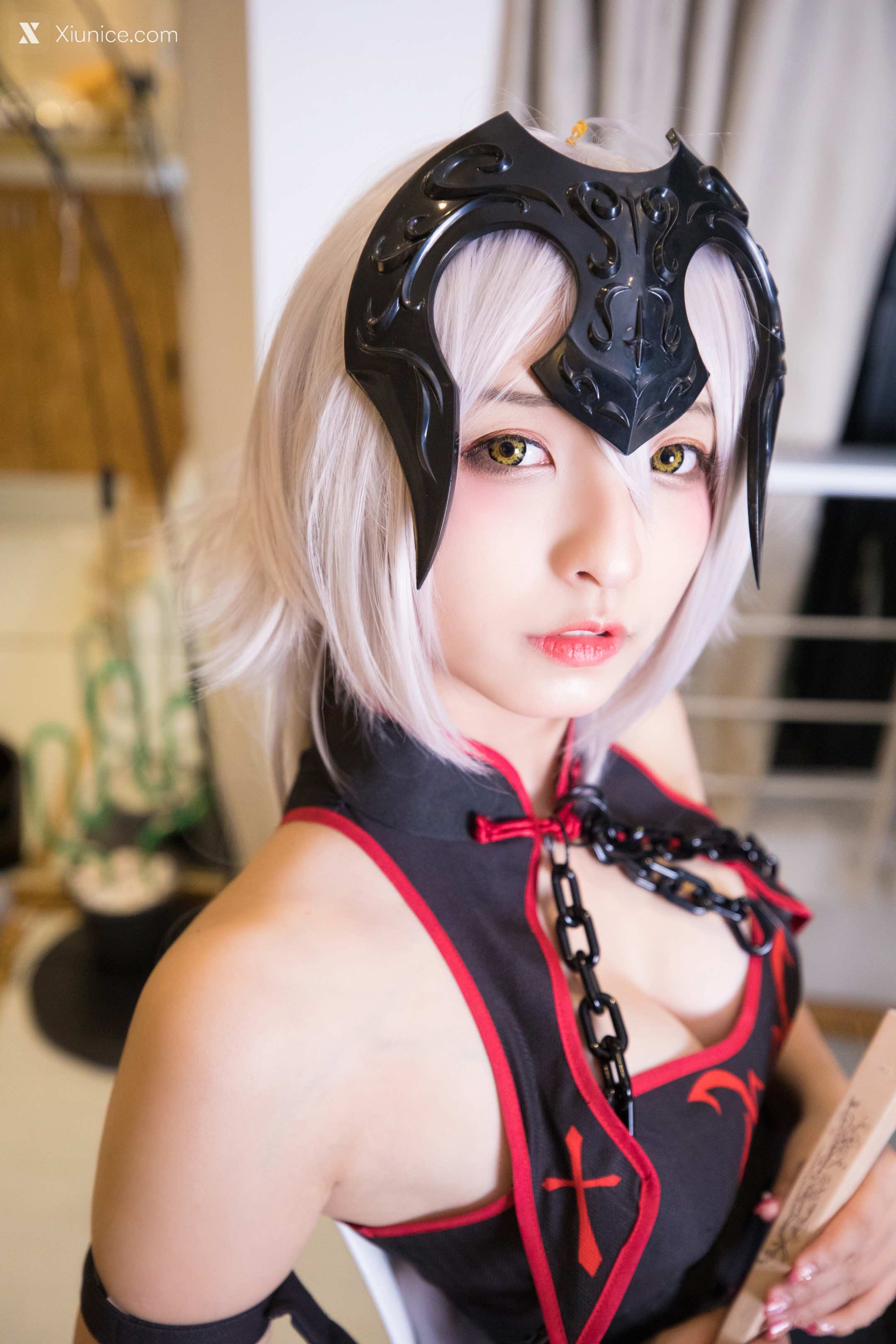 Coser@神楽坂真冬 Vol.016 旗袍黑贞 第2张