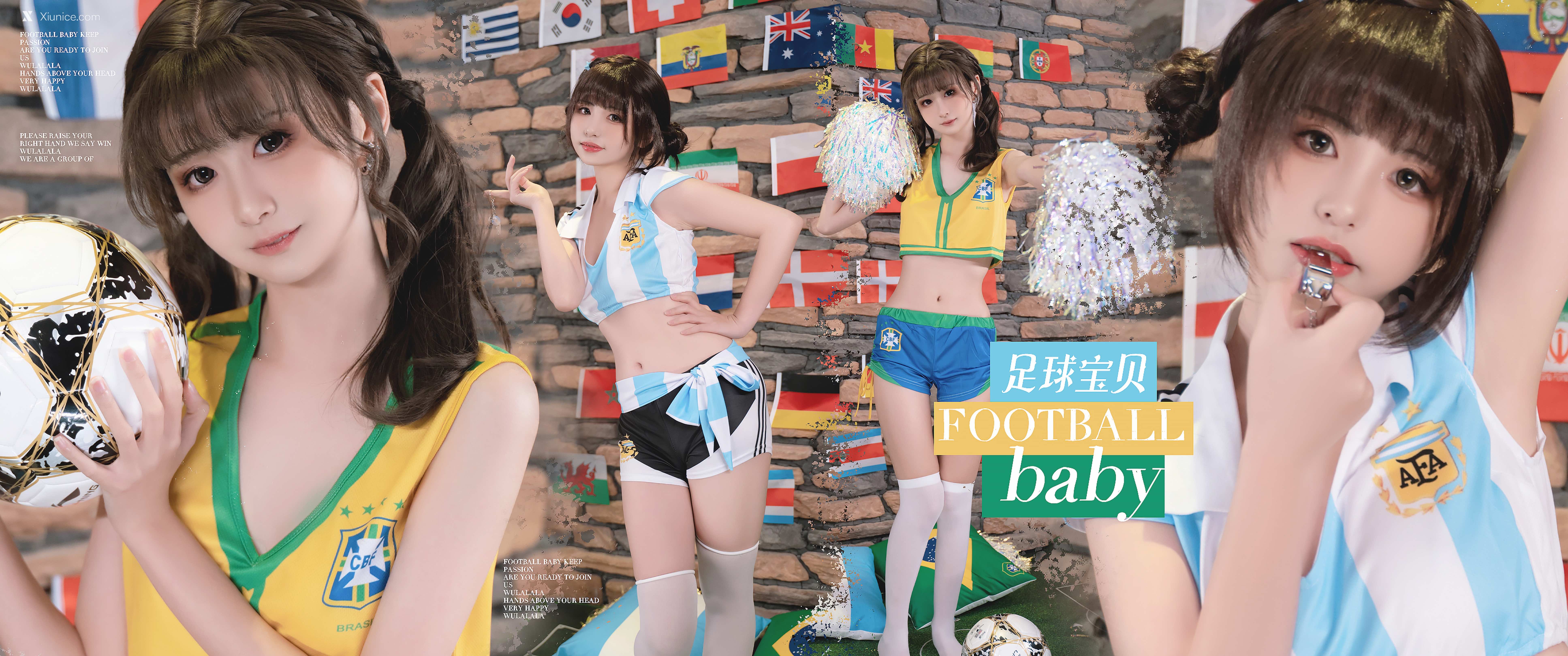 Coser@爆机少女喵小吉 (Nekokoyoshi) & 金鱼kinngyo – 足球宝贝 第85张