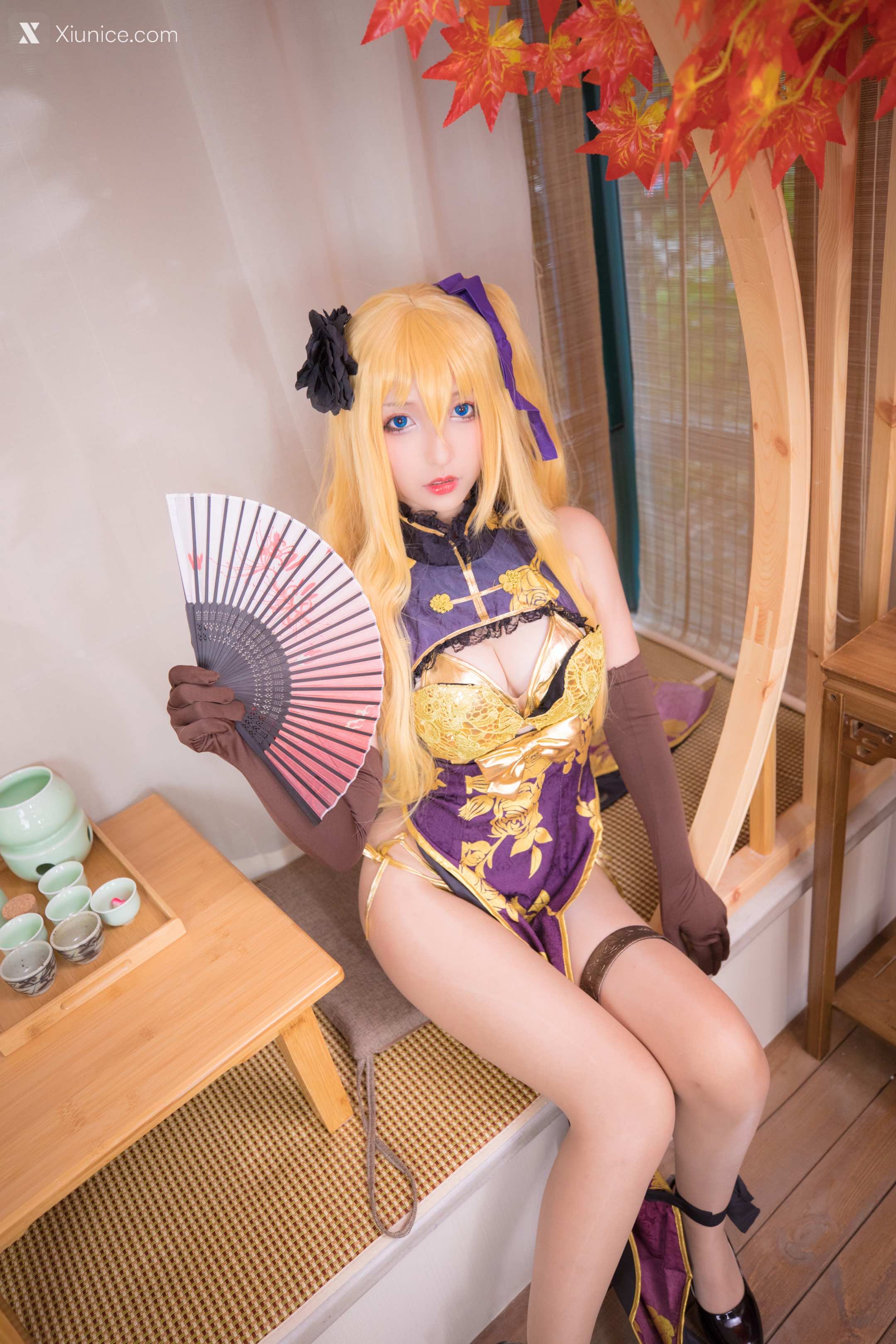 Coser@神楽坂真冬 Vol.018 艳娘幻梦谭2 金莲 第2张