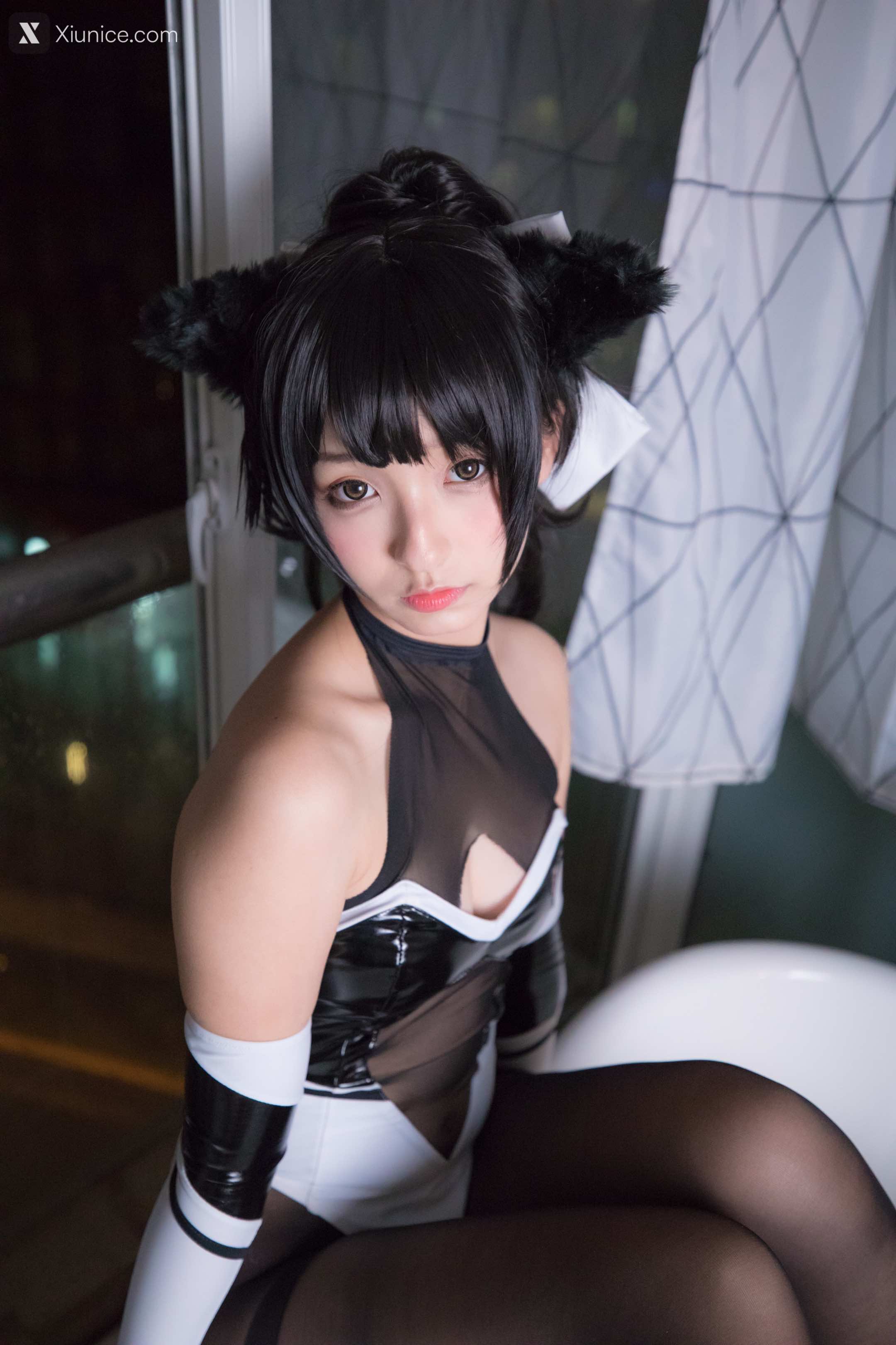 Coser@神楽坂真冬 Vol.002 TAKAO-TIGHTS VER (黑丝) 第44张
