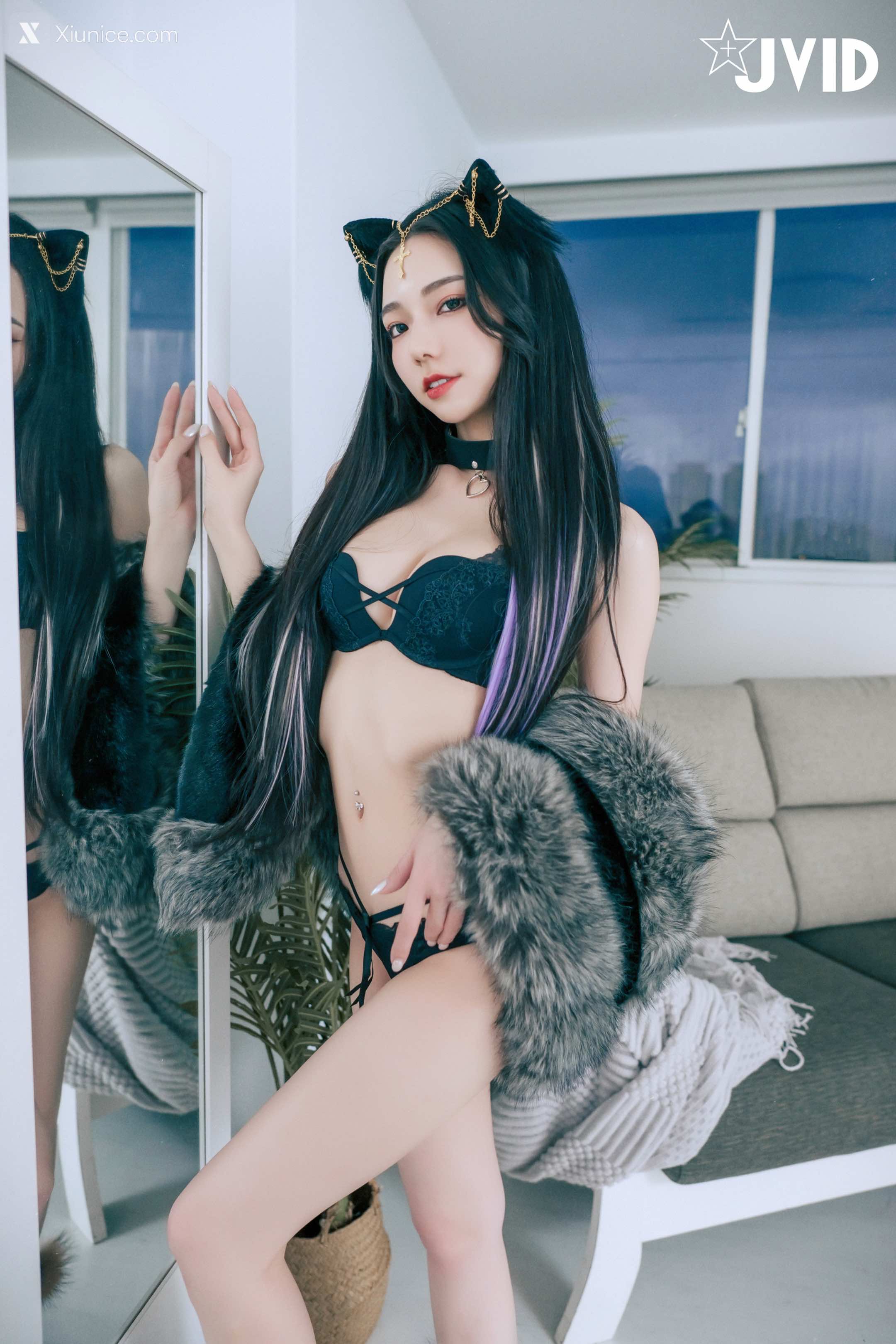 JVID – 啾啾 – 牛奶成功收編冶豔的黑貓娘 第102张