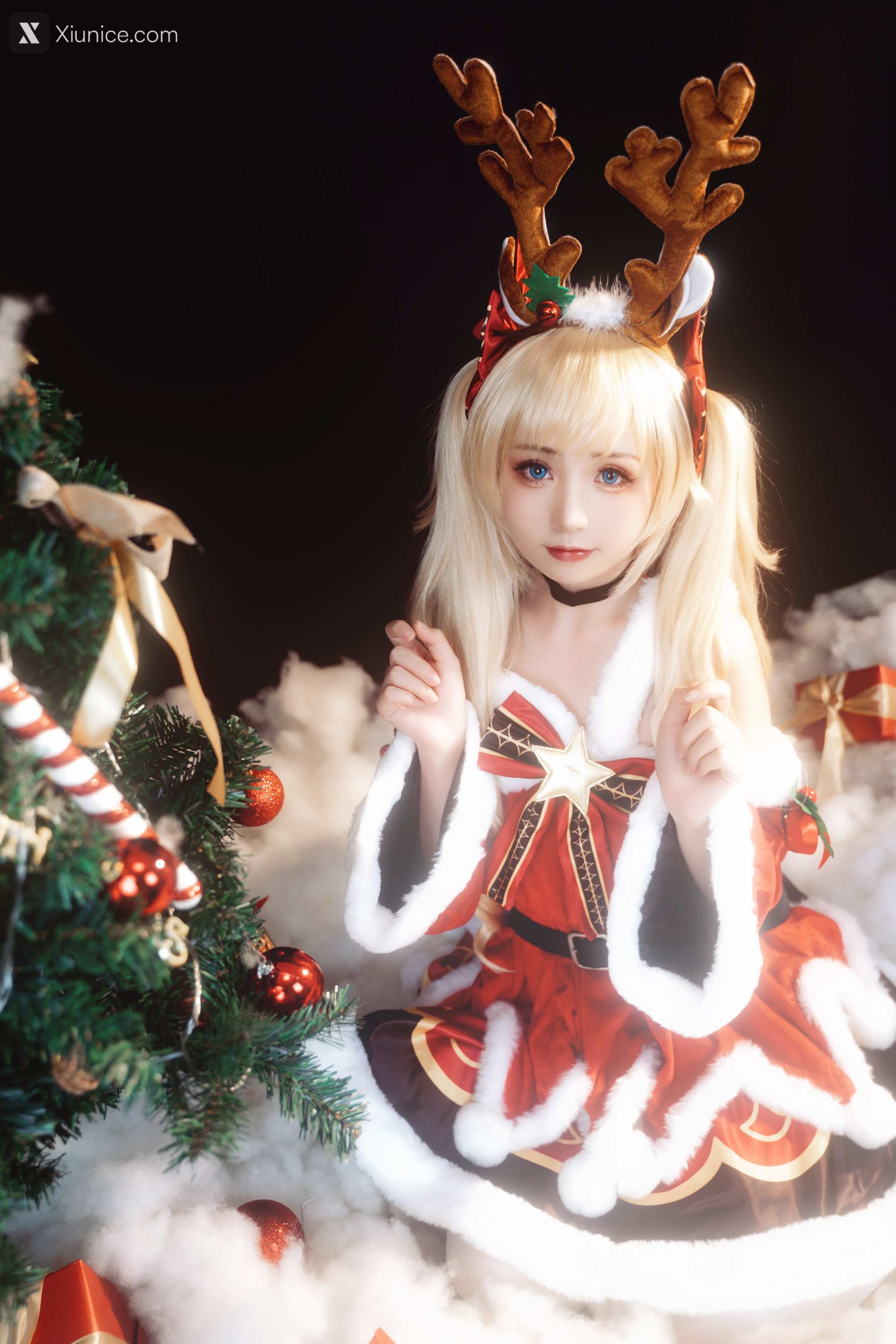 Coser@爆机少女喵小吉 (Nekokoyoshi) & 金鱼kinngyo – 圣诞特辑 第5张