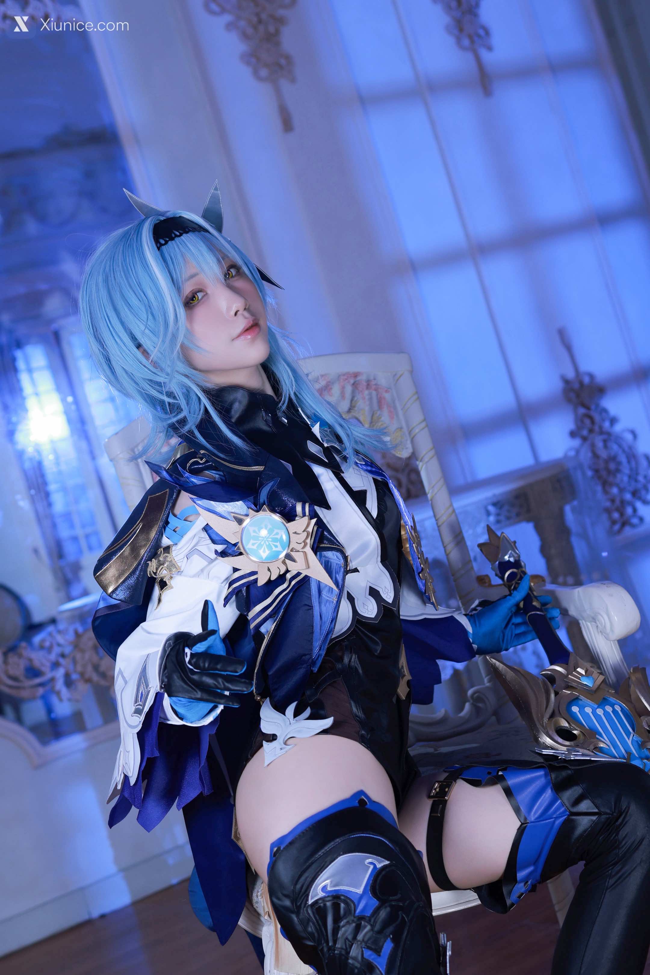 Coser@水淼Aqua – 原神-优菈性感装+S 第68张