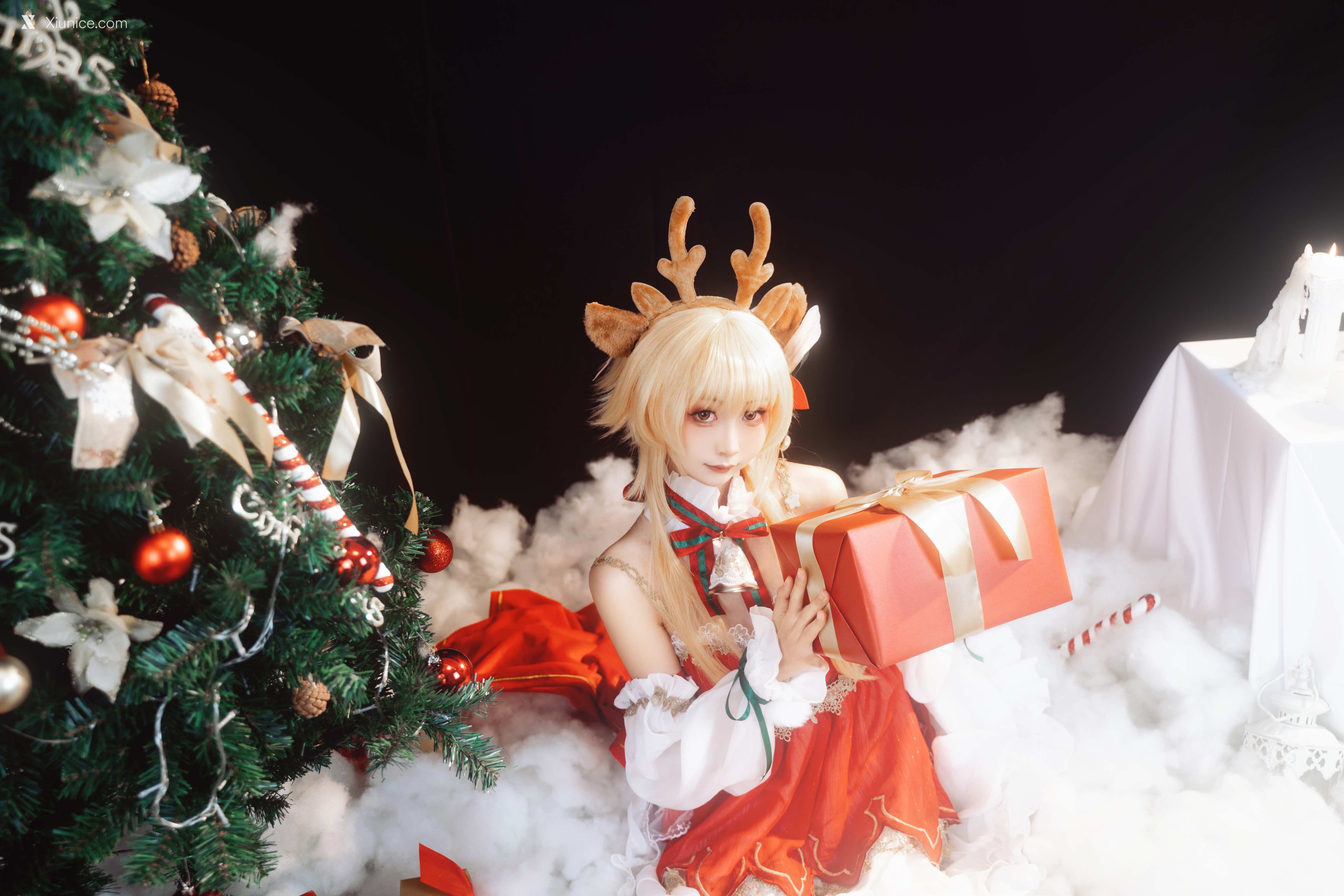 Coser@爆机少女喵小吉 (Nekokoyoshi) & 金鱼kinngyo – 圣诞特辑 第12张