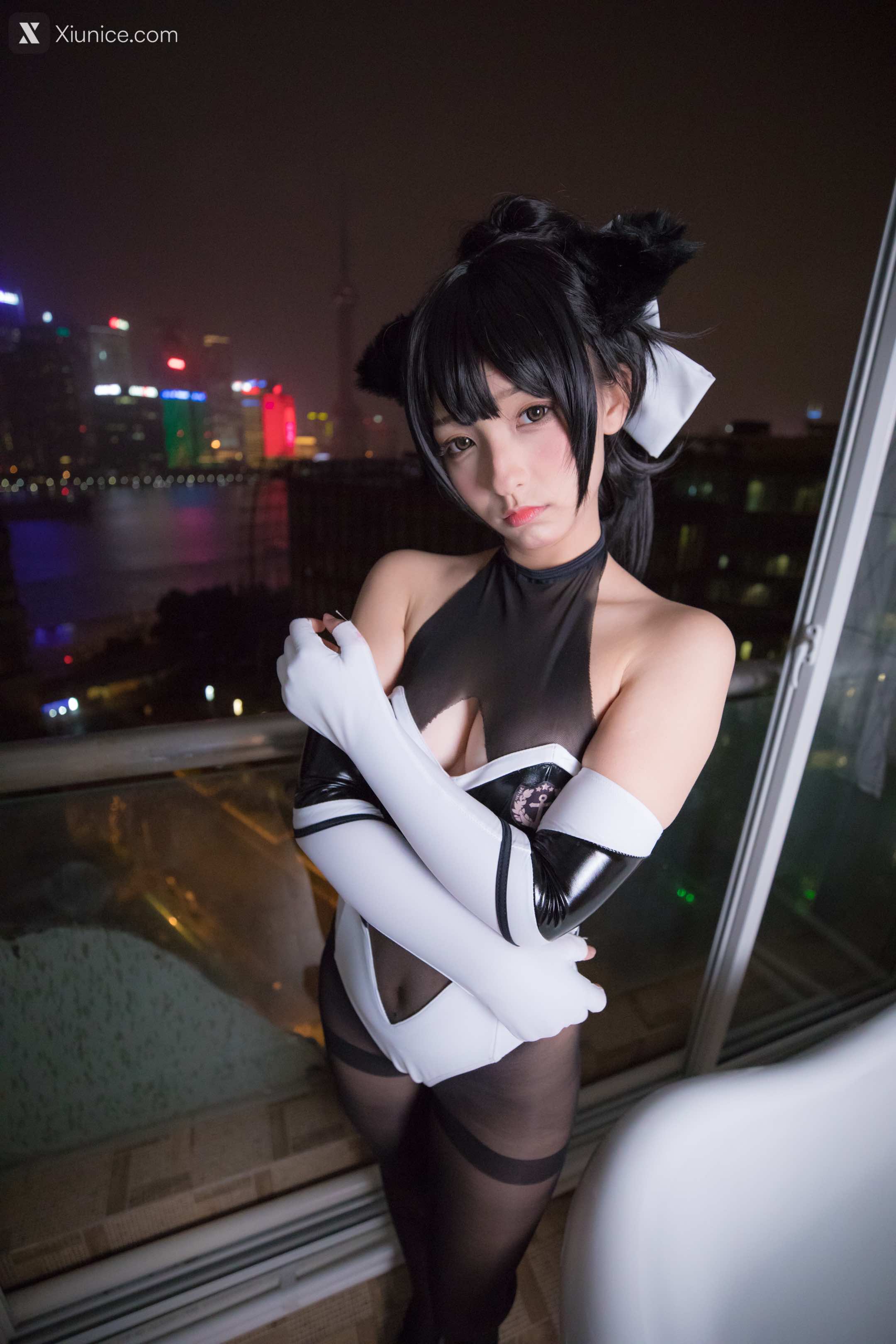 Coser@神楽坂真冬 Vol.002 TAKAO-TIGHTS VER (黑丝) 第19张