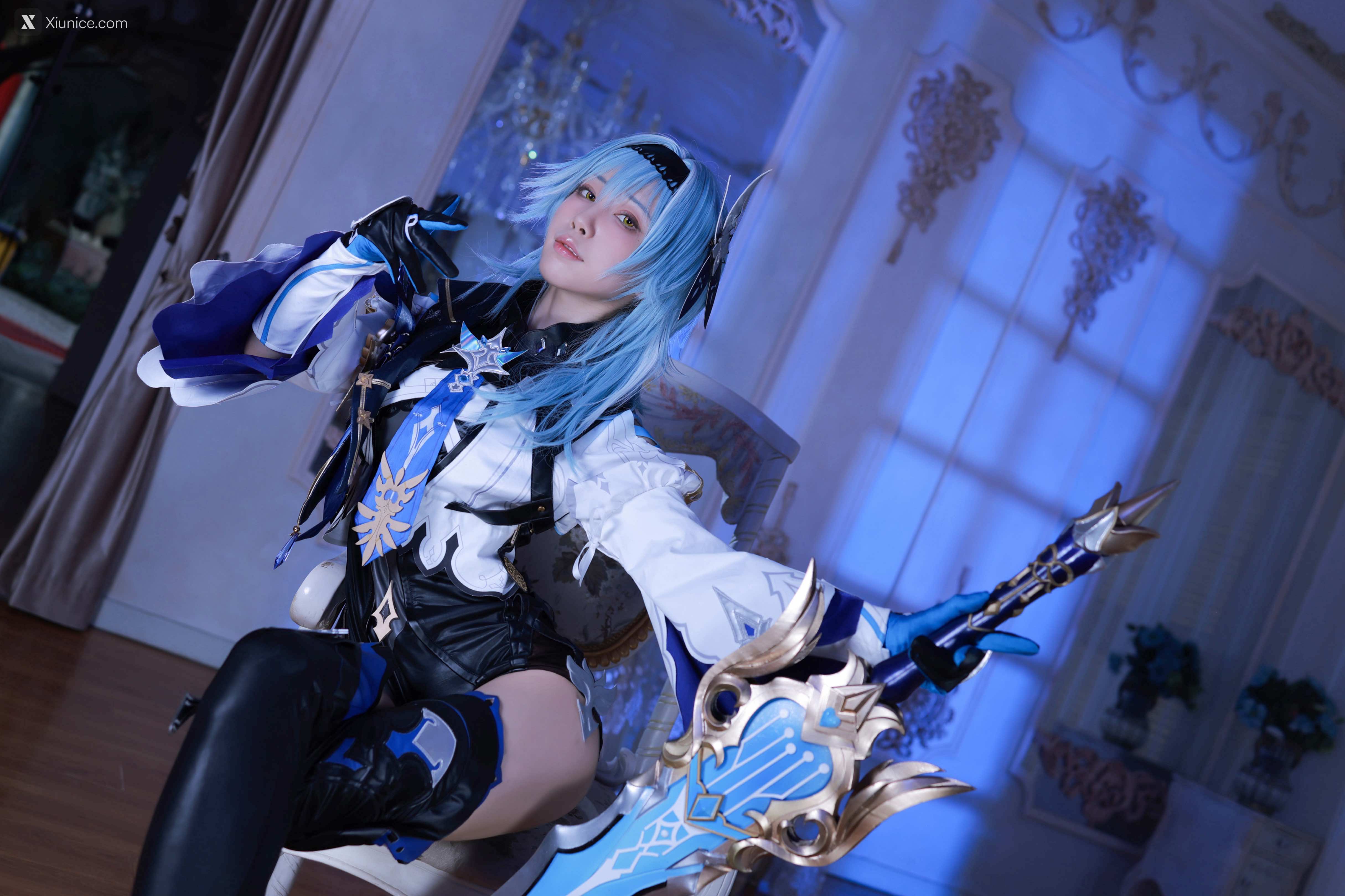 Coser@水淼Aqua – 原神-优菈性感装+S 第67张