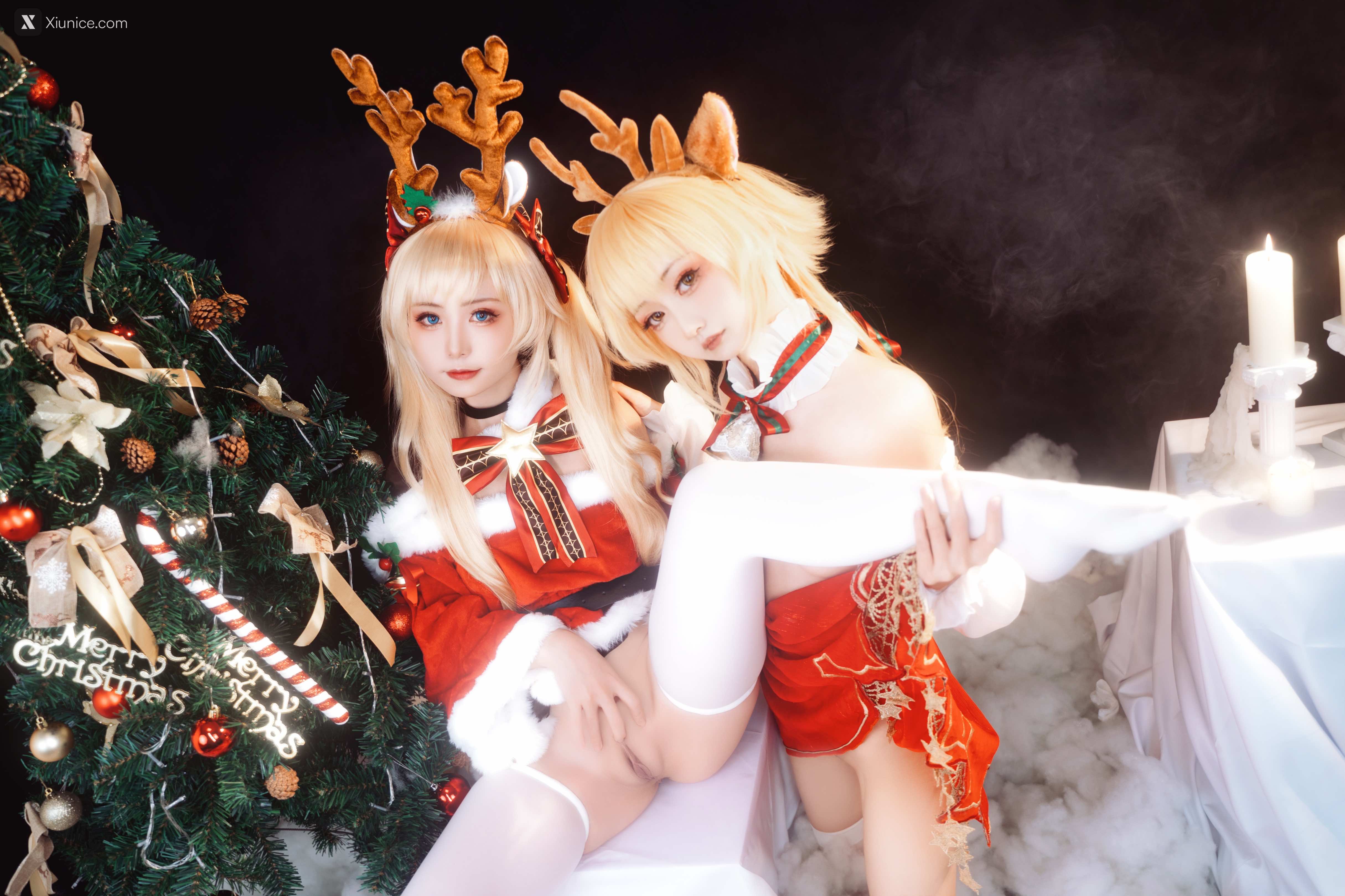 Coser@爆机少女喵小吉 (Nekokoyoshi) & 金鱼kinngyo – 圣诞特辑 第70张