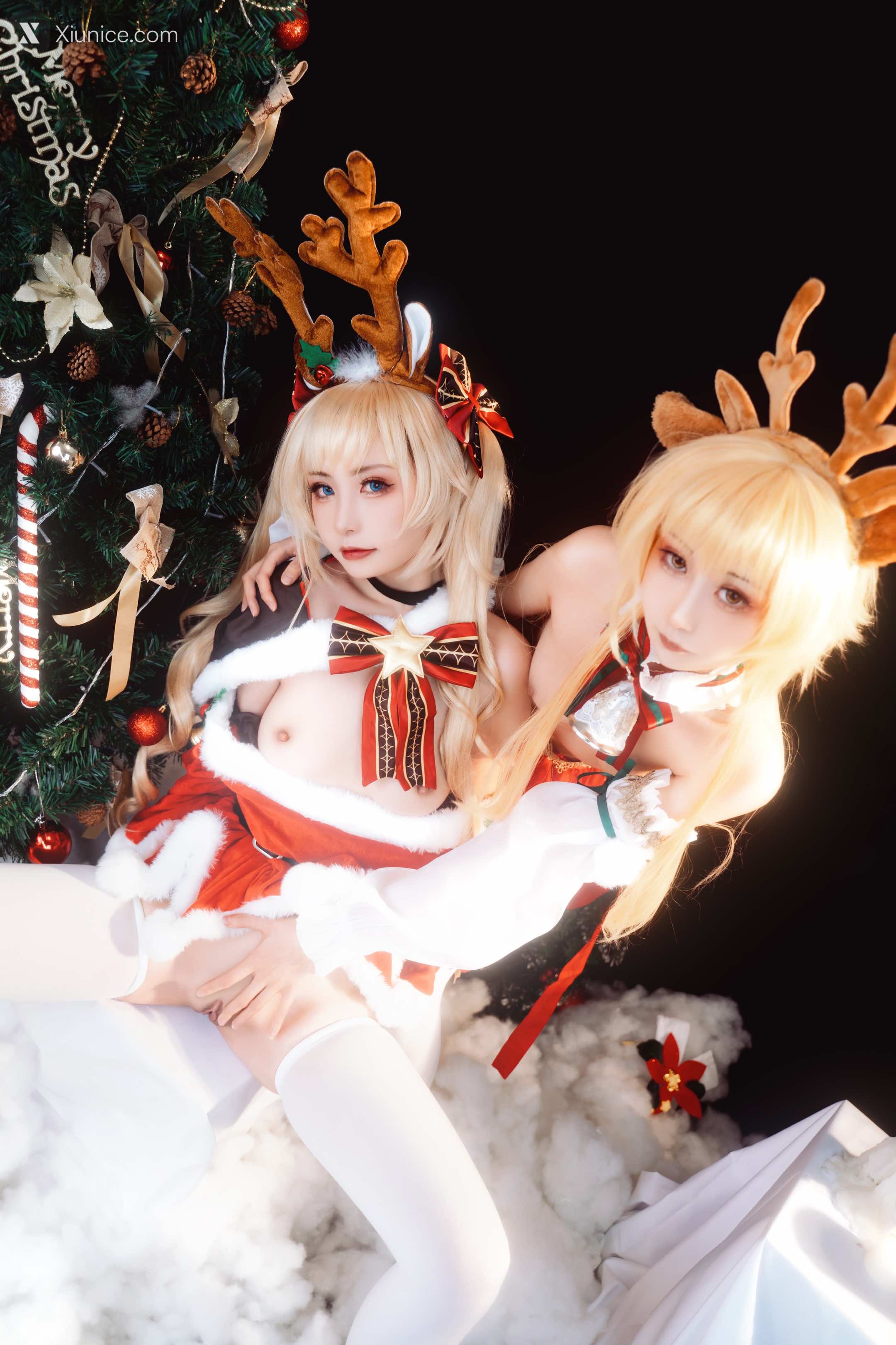 Coser@爆机少女喵小吉 (Nekokoyoshi) & 金鱼kinngyo – 圣诞特辑 第72张
