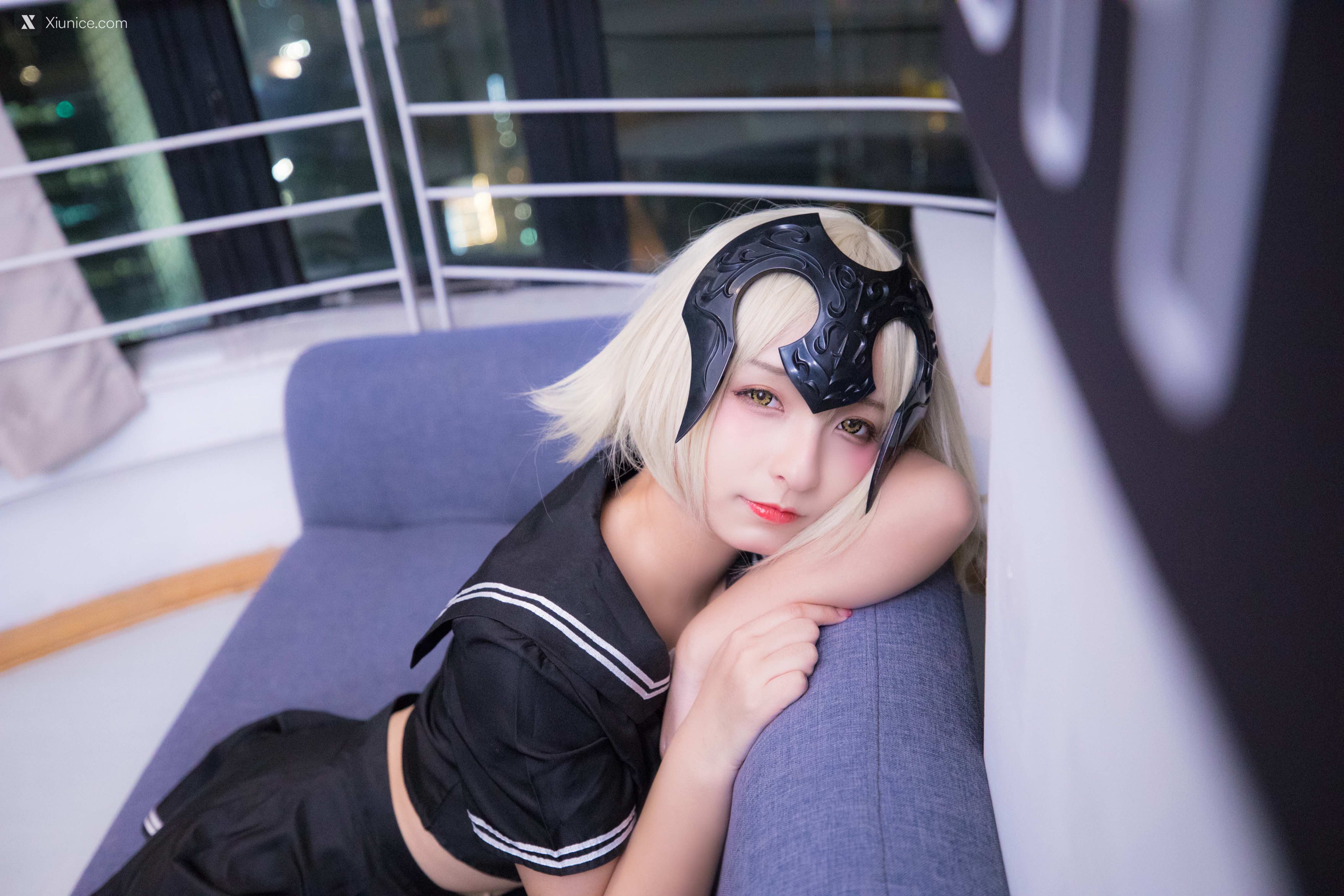 Coser@神楽坂真冬 Vol.013 放课后领域 学园黑贞 第102张