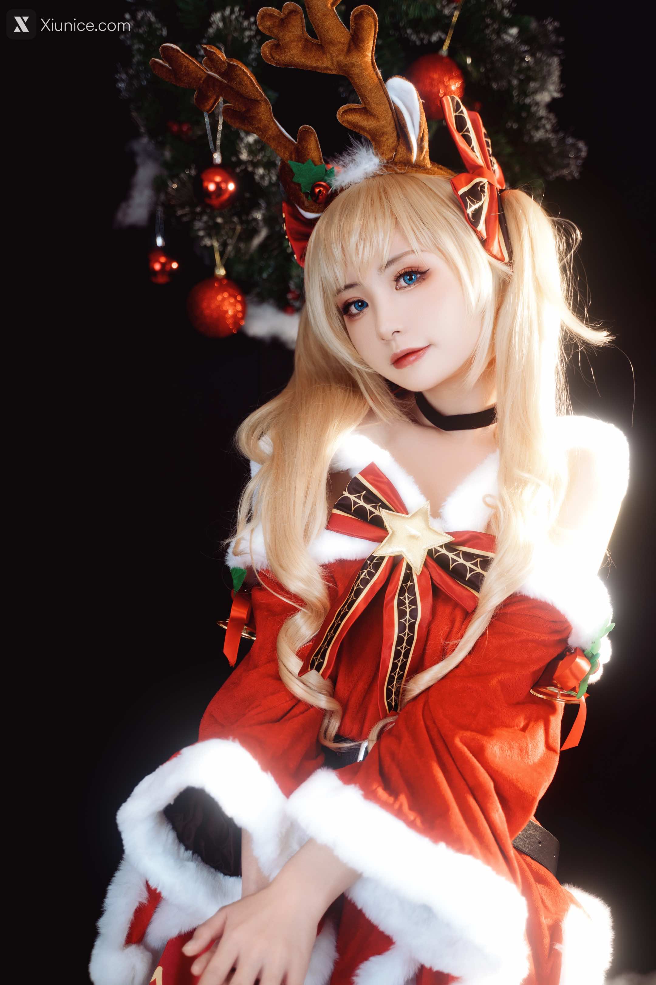Coser@爆机少女喵小吉 (Nekokoyoshi) & 金鱼kinngyo – 圣诞特辑 第78张