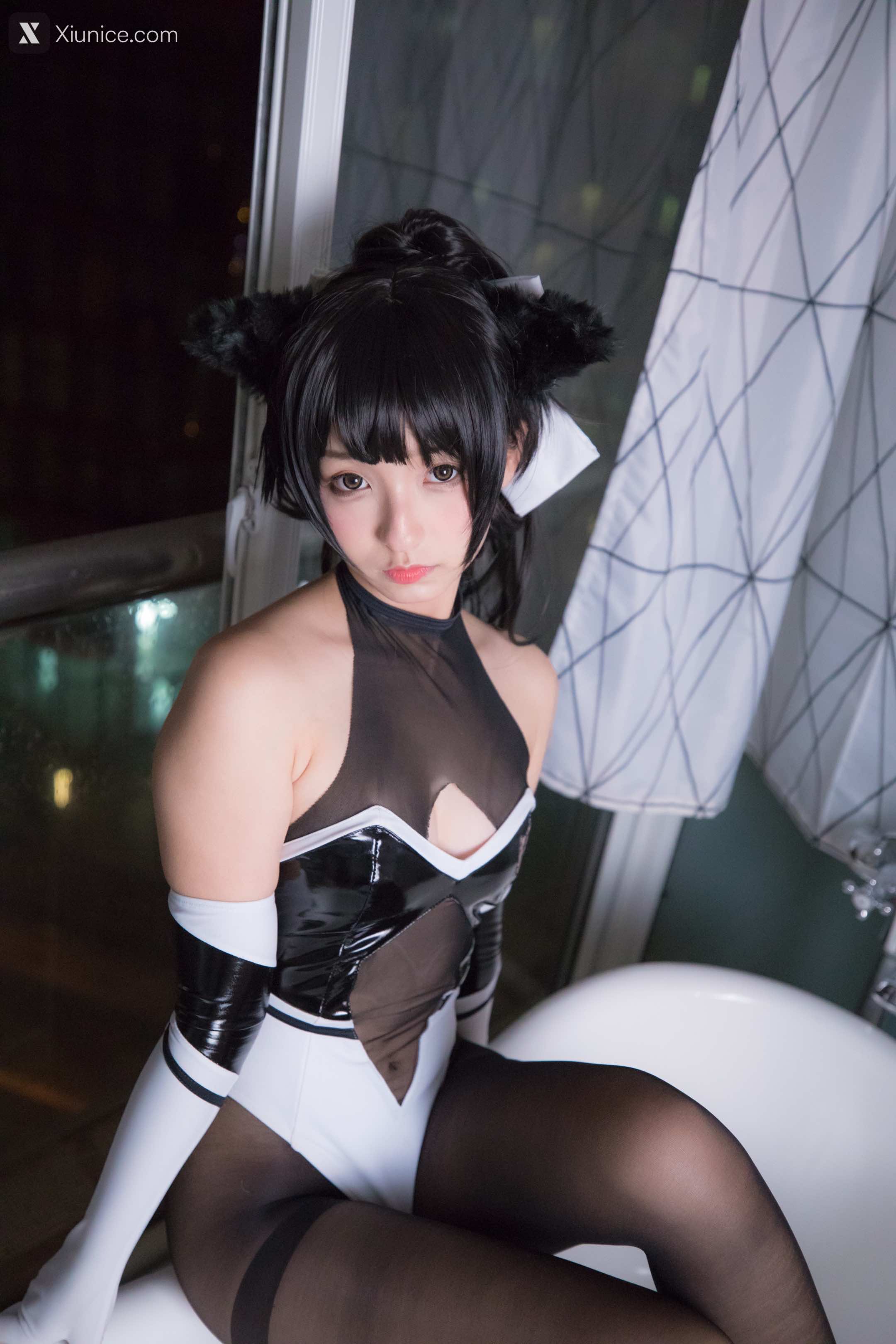 Coser@神楽坂真冬 Vol.002 TAKAO-TIGHTS VER (黑丝) 第53张