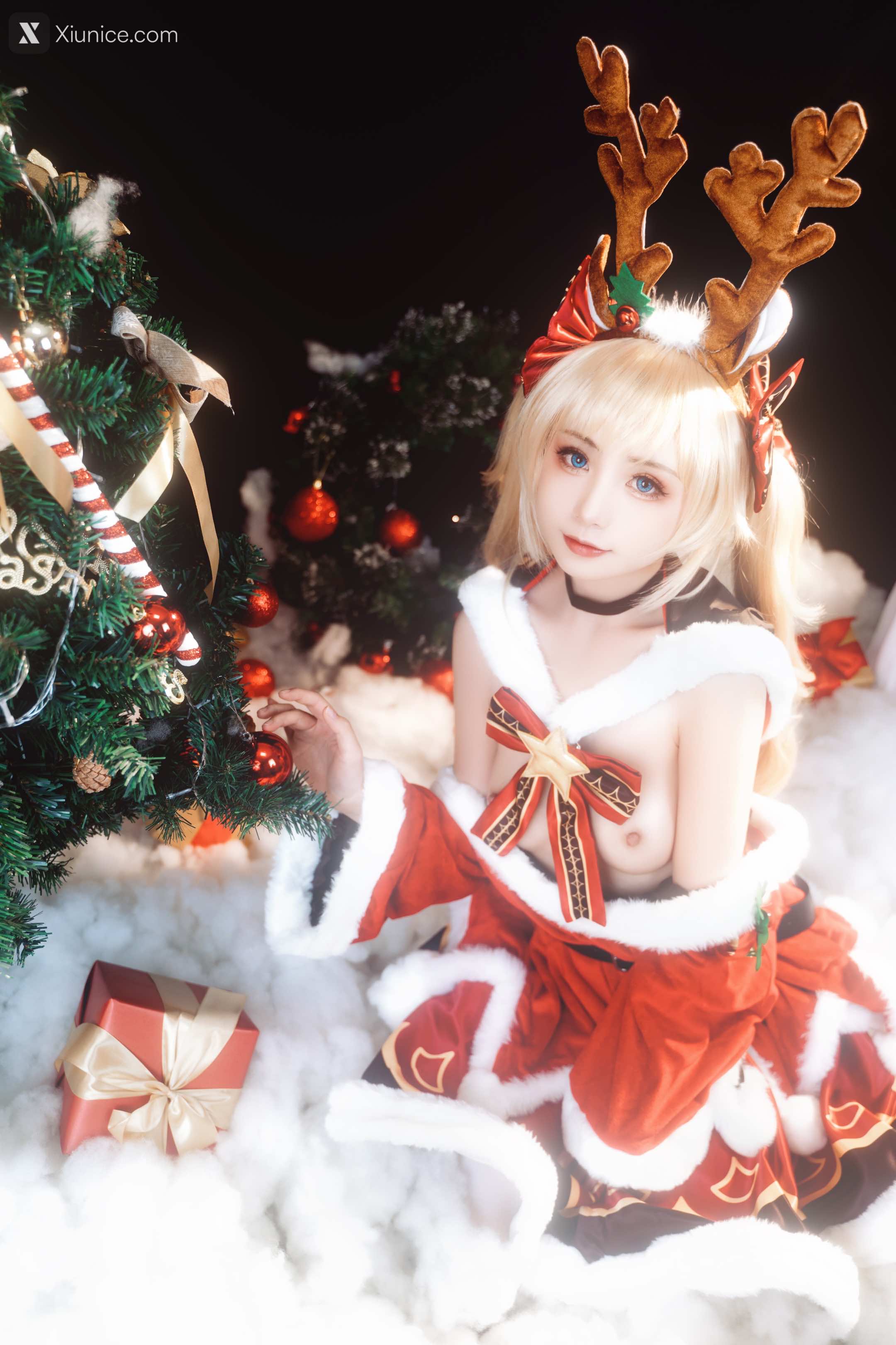Coser@爆机少女喵小吉 (Nekokoyoshi) & 金鱼kinngyo – 圣诞特辑 第28张