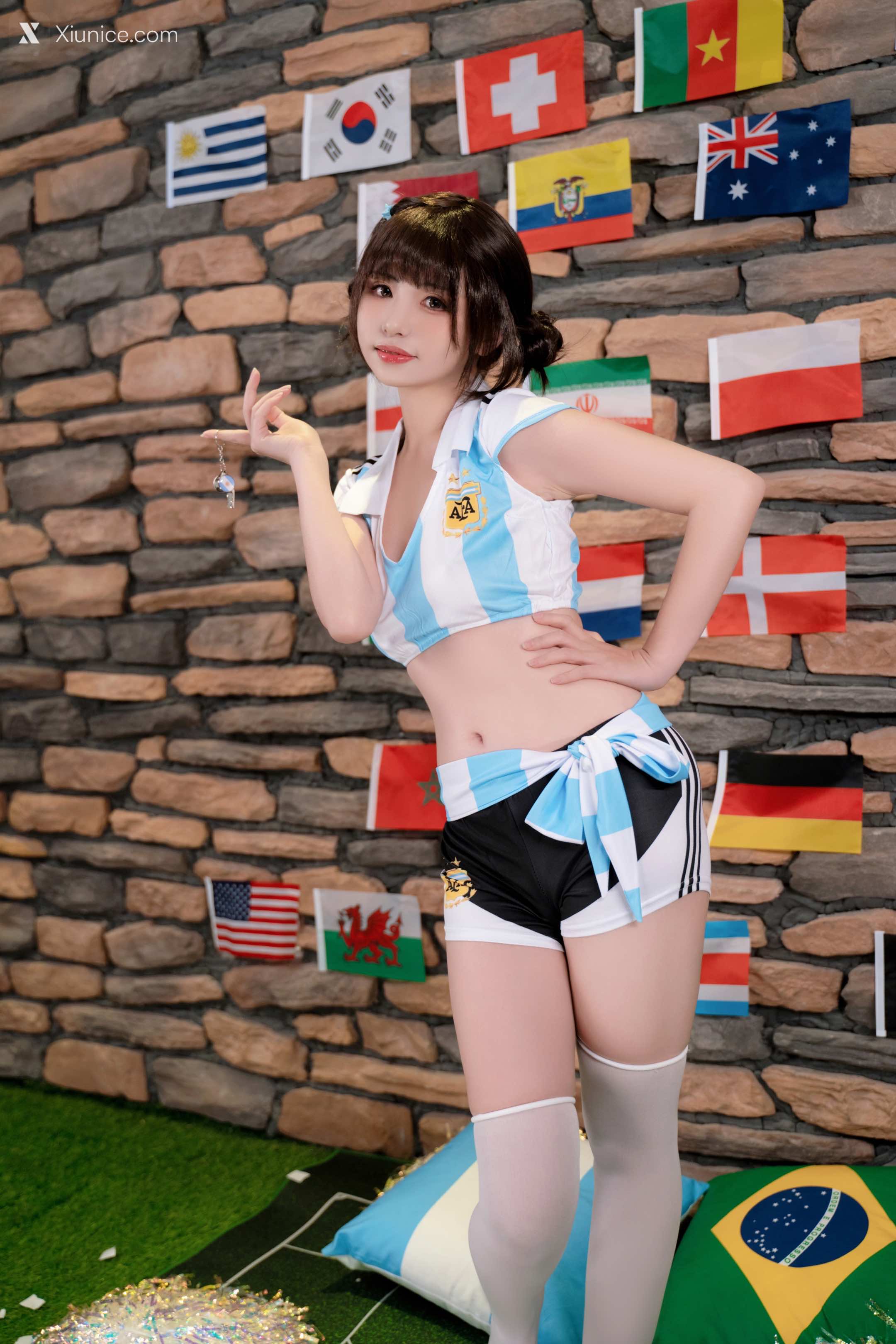 Coser@爆机少女喵小吉 (Nekokoyoshi) & 金鱼kinngyo – 足球宝贝 第9张