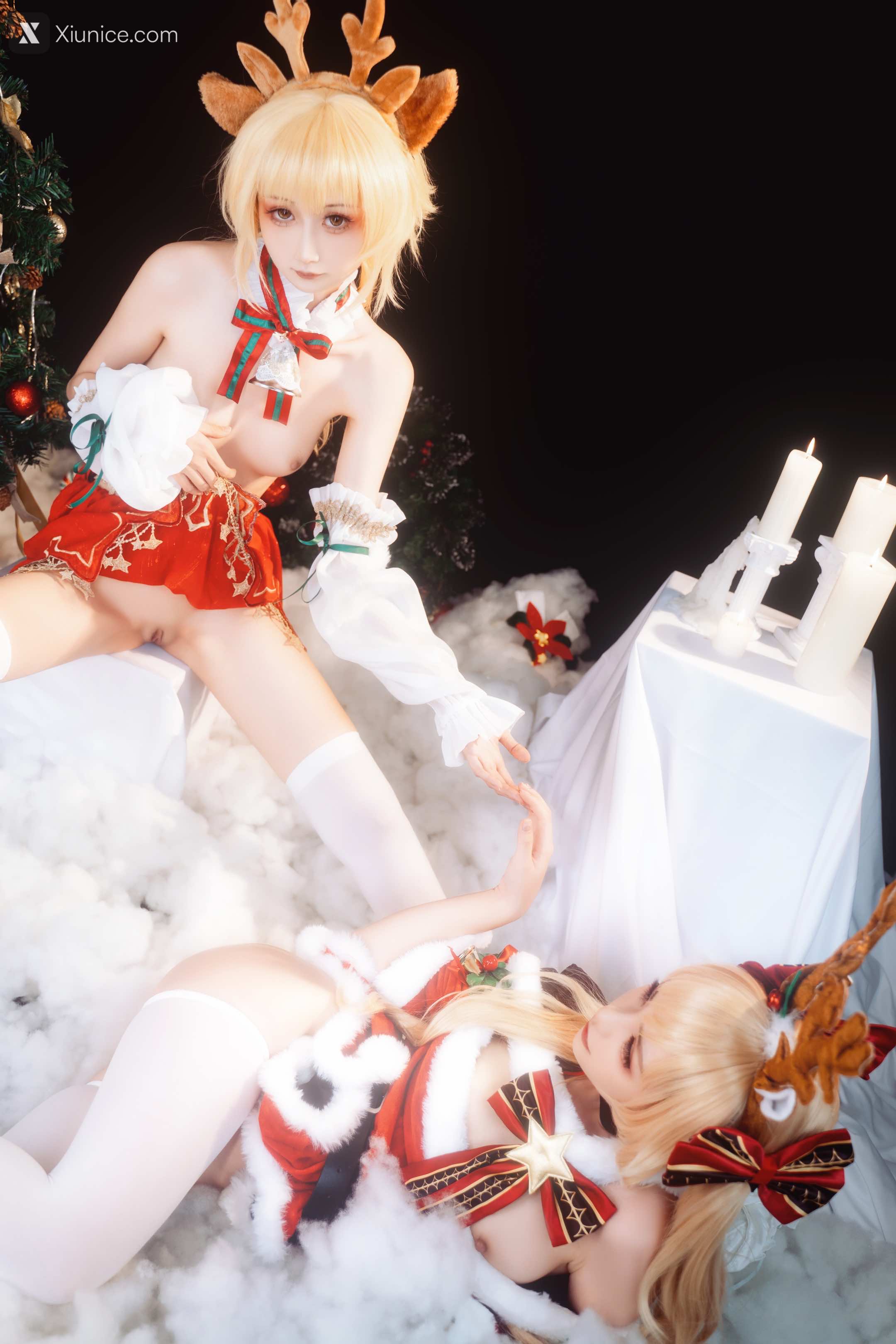Coser@爆机少女喵小吉 (Nekokoyoshi) & 金鱼kinngyo – 圣诞特辑 第79张