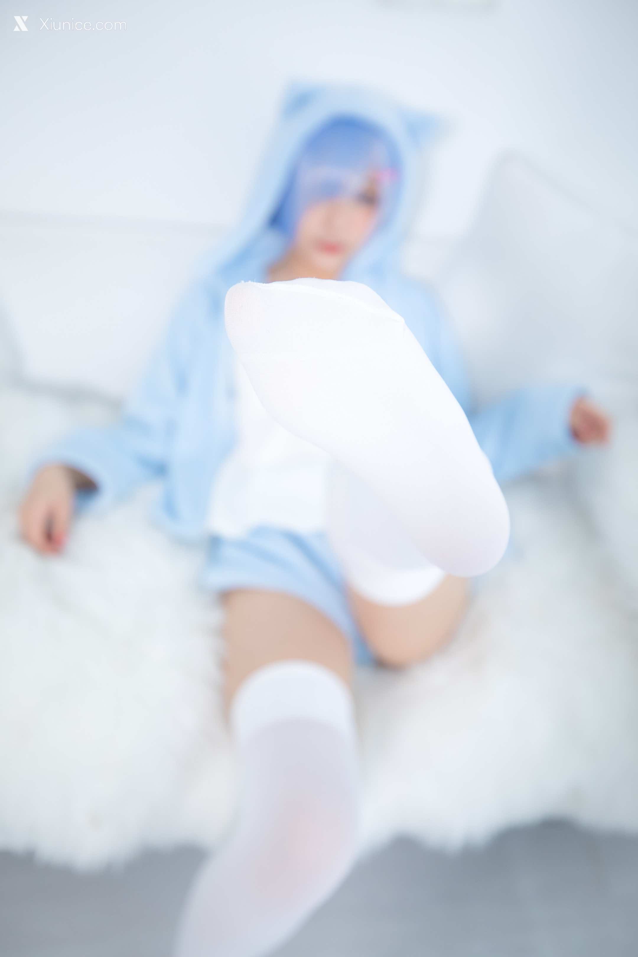 Coser@神楽坂真冬 Vol.005 蕾姆 Milk by blue 第75张