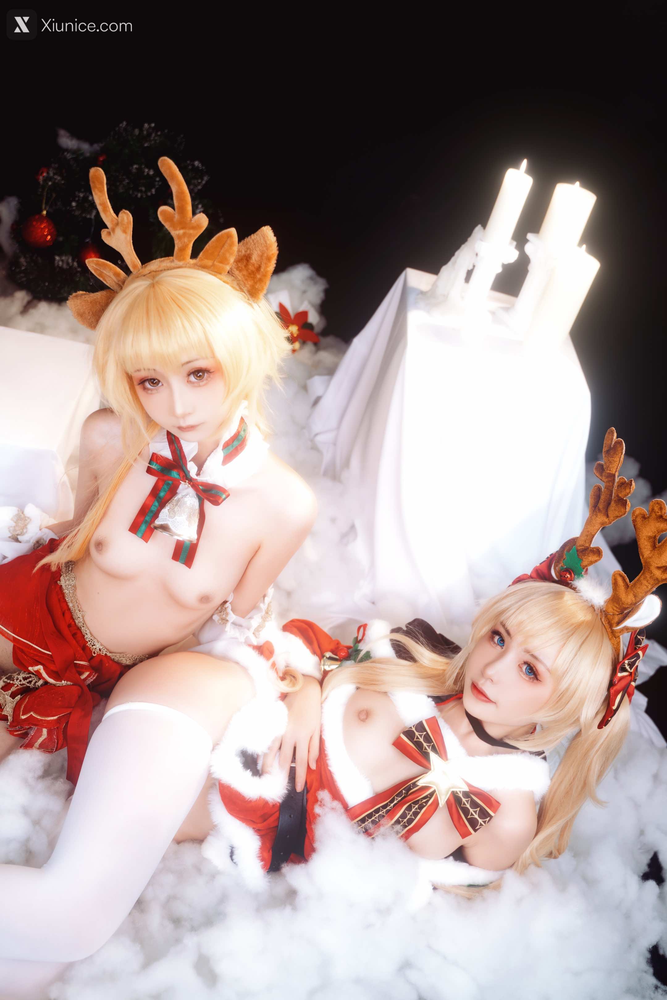 Coser@爆机少女喵小吉 (Nekokoyoshi) & 金鱼kinngyo – 圣诞特辑 第80张