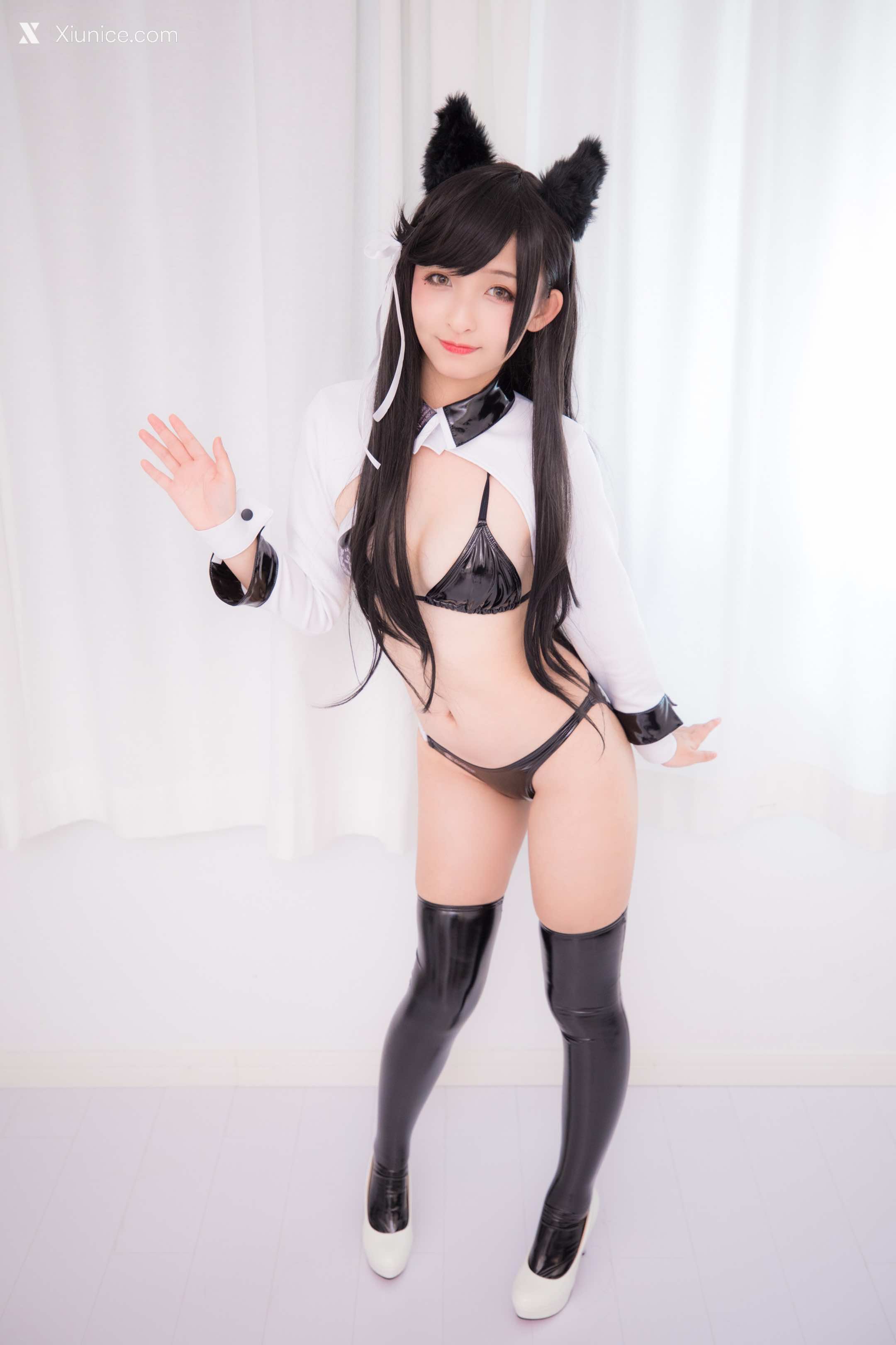 Coser@神楽坂真冬 Vol.001 ATAGO-LATEX VER (胶袜) 第112张