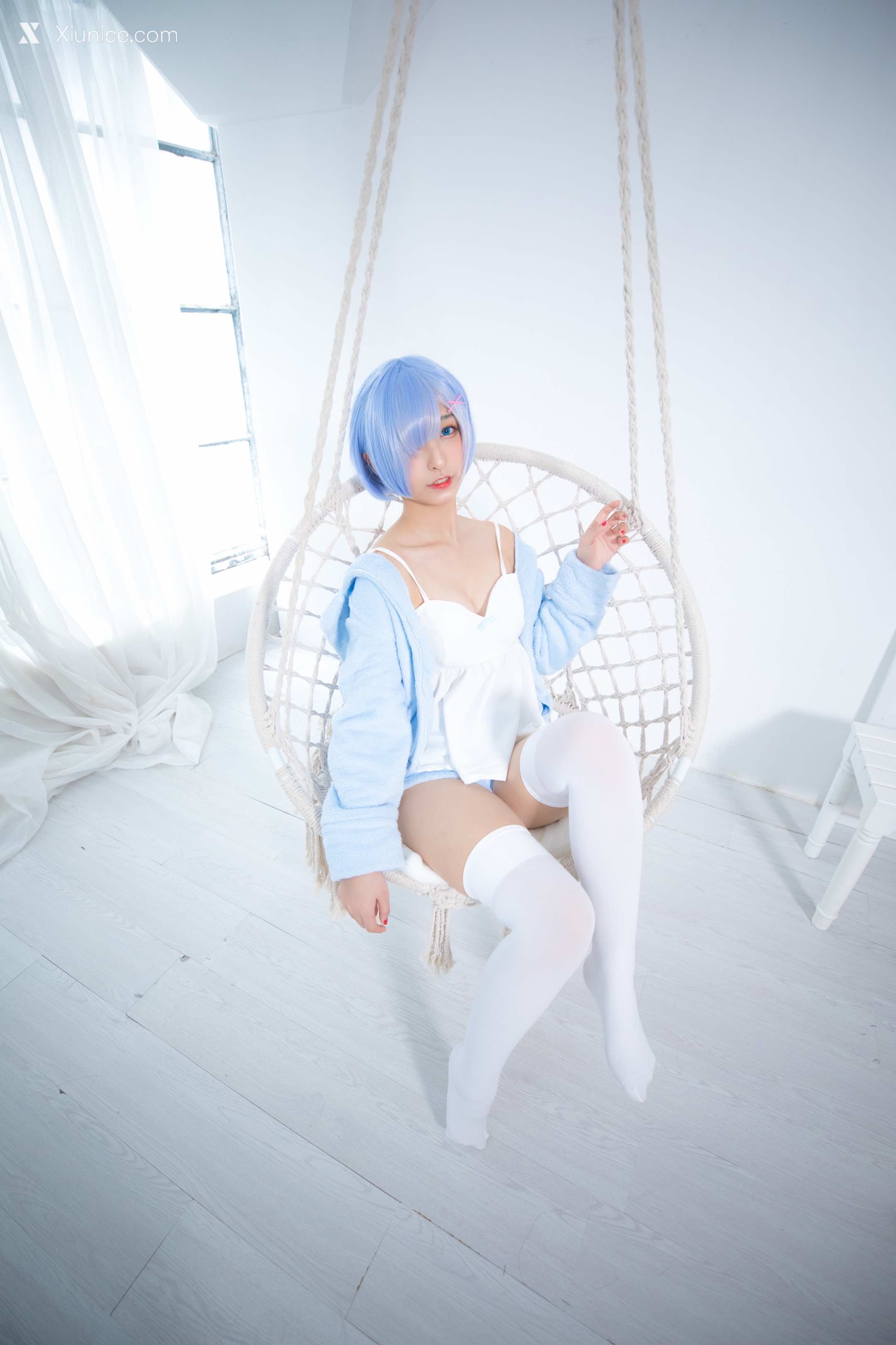 Coser@神楽坂真冬 Vol.005 蕾姆 Milk by blue 第95张