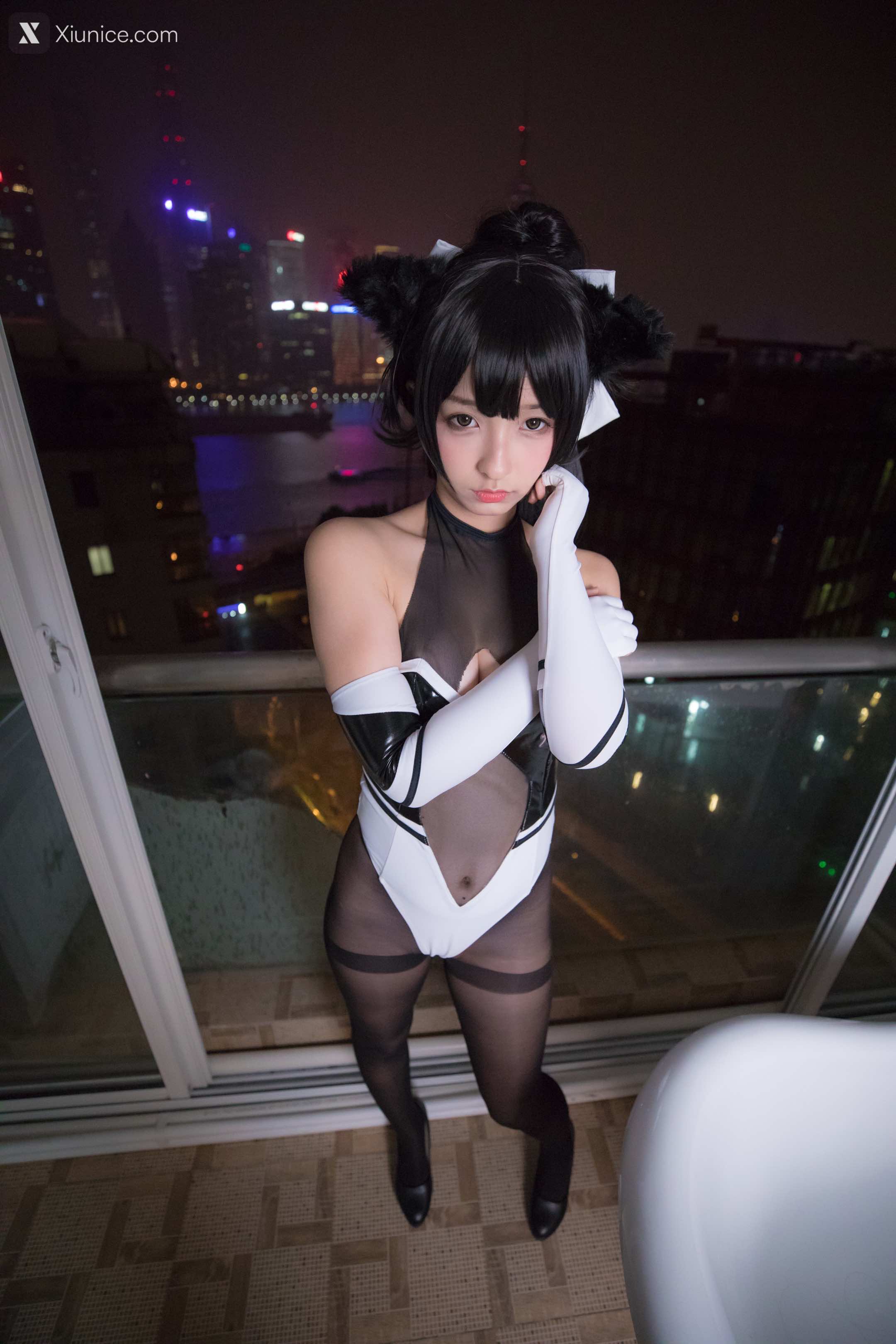 Coser@神楽坂真冬 Vol.002 TAKAO-TIGHTS VER (黑丝) 第16张