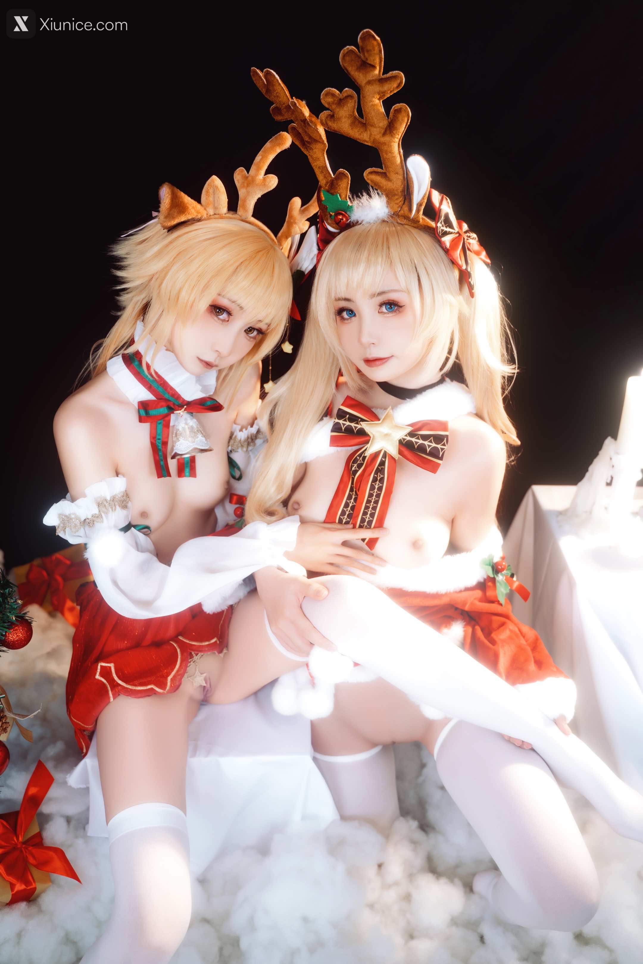 Coser@爆机少女喵小吉 (Nekokoyoshi) & 金鱼kinngyo – 圣诞特辑 第69张