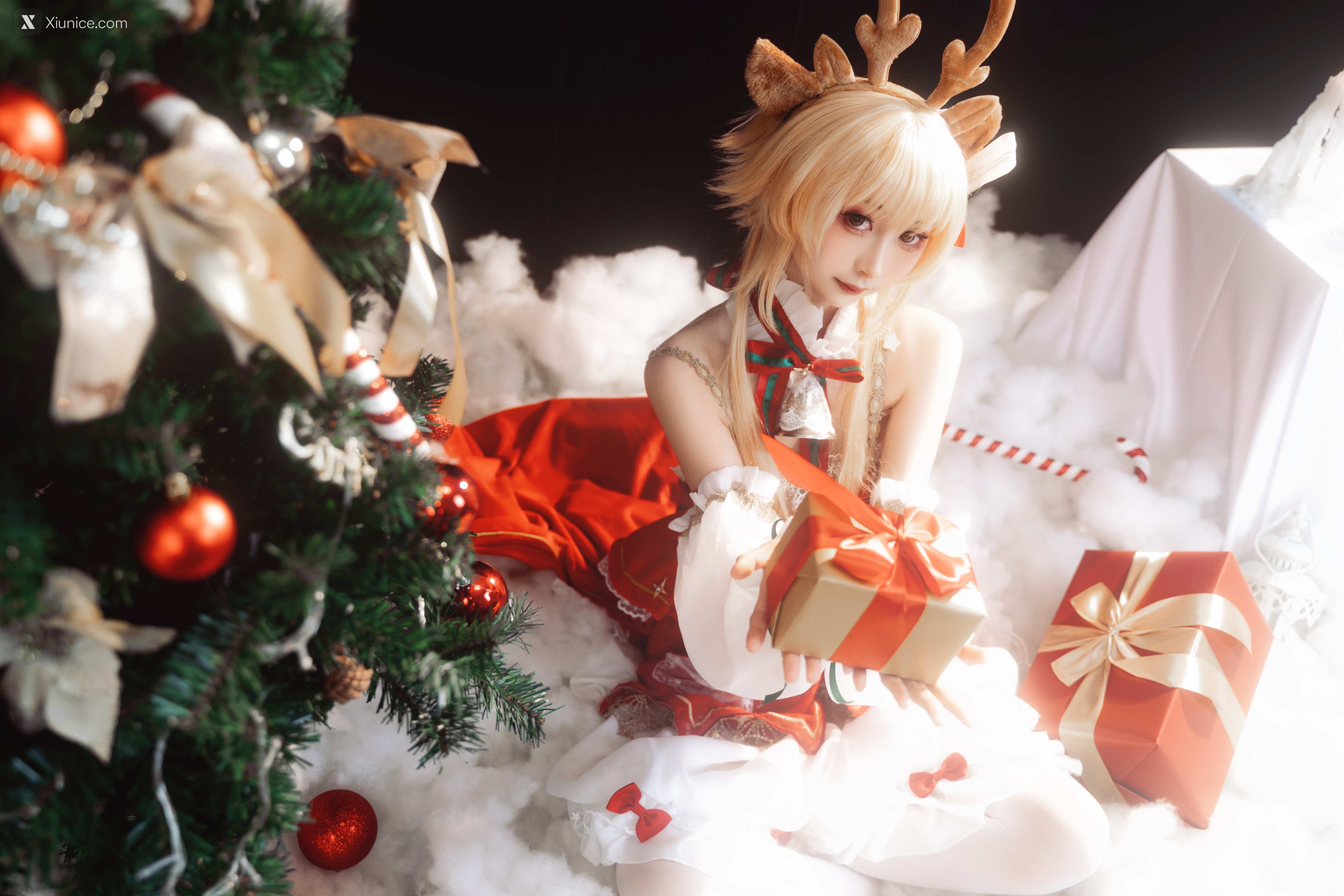 Coser@爆机少女喵小吉 (Nekokoyoshi) & 金鱼kinngyo – 圣诞特辑 第67张