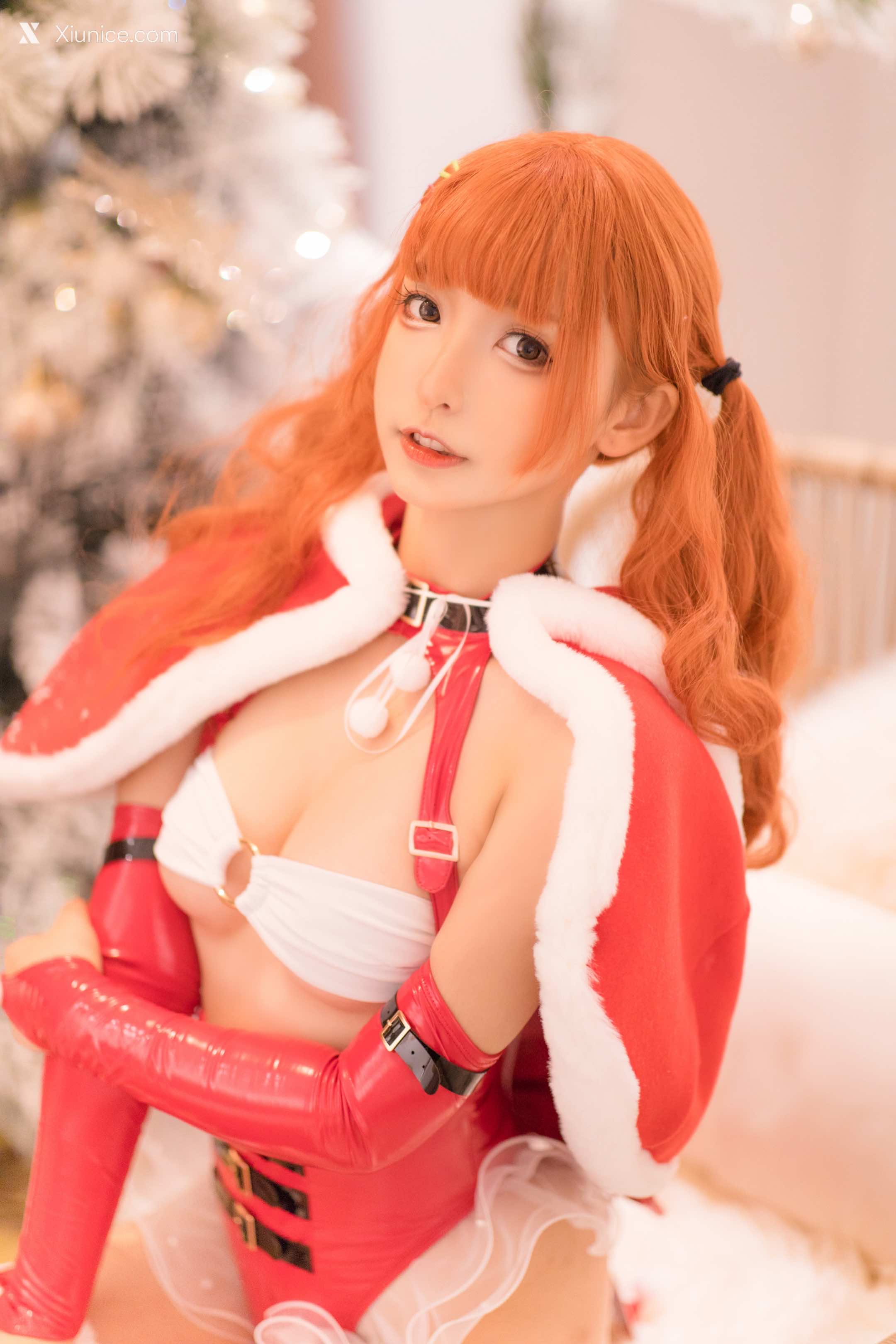 Coser@神楽坂真冬 Vol.028 クリスマス　クイーン 圣诞 第2张