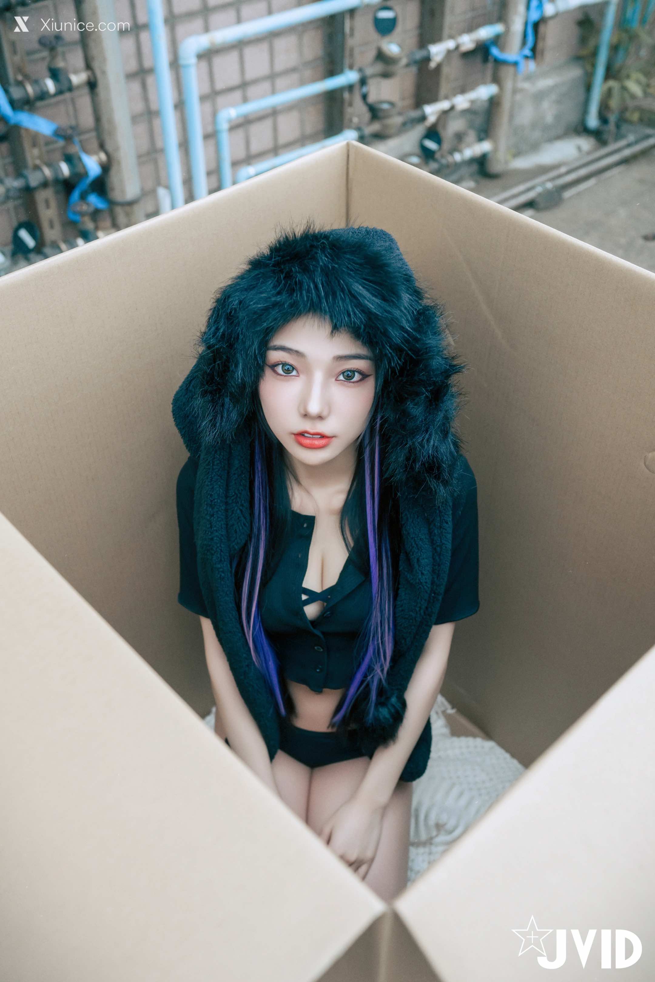 JVID – 啾啾 – 牛奶成功收編冶豔的黑貓娘 第160张