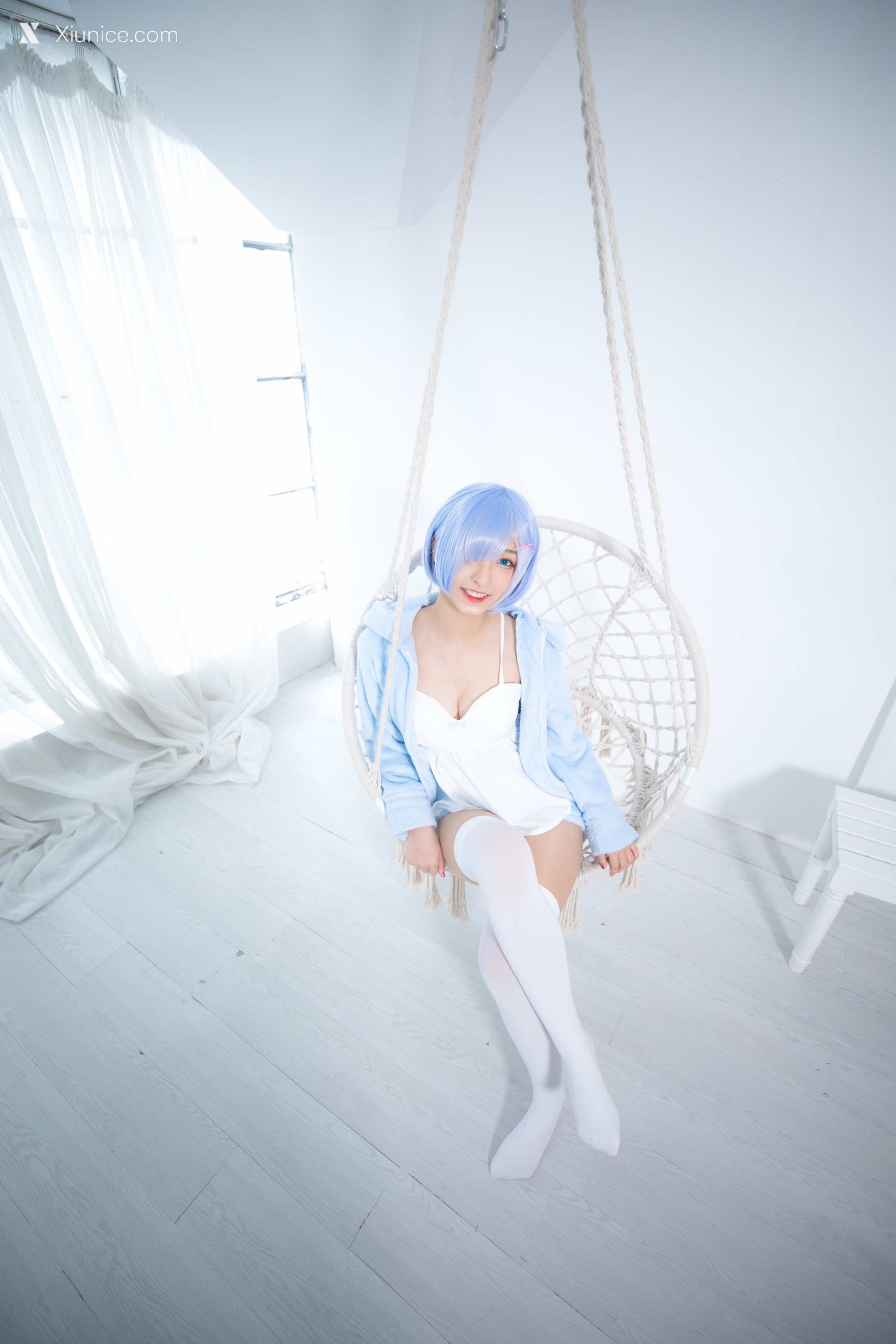 Coser@神楽坂真冬 Vol.005 蕾姆 Milk by blue 第84张