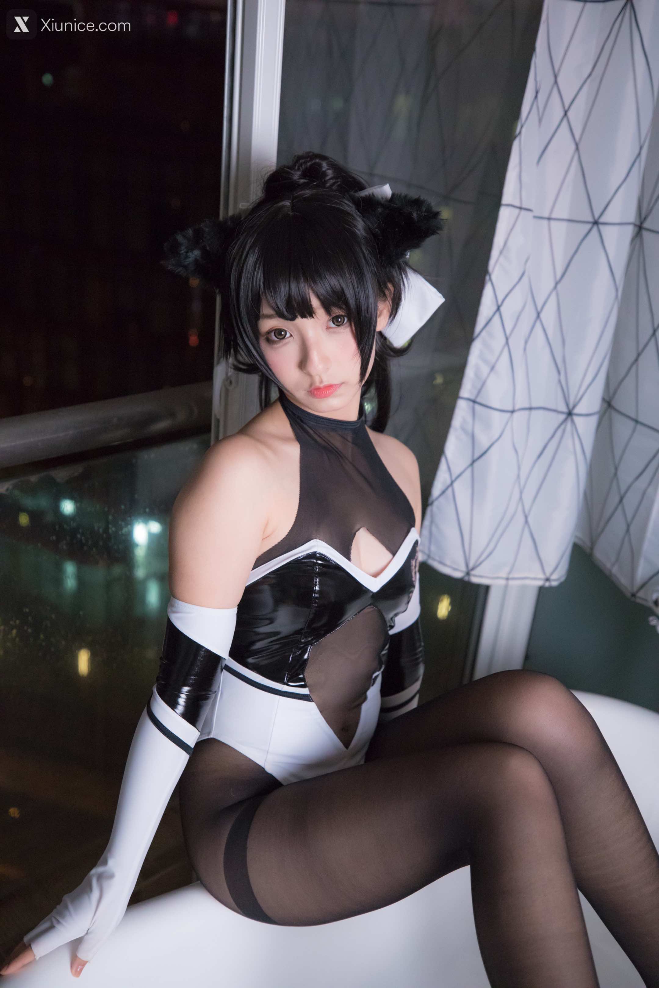 Coser@神楽坂真冬 Vol.002 TAKAO-TIGHTS VER (黑丝) 第41张