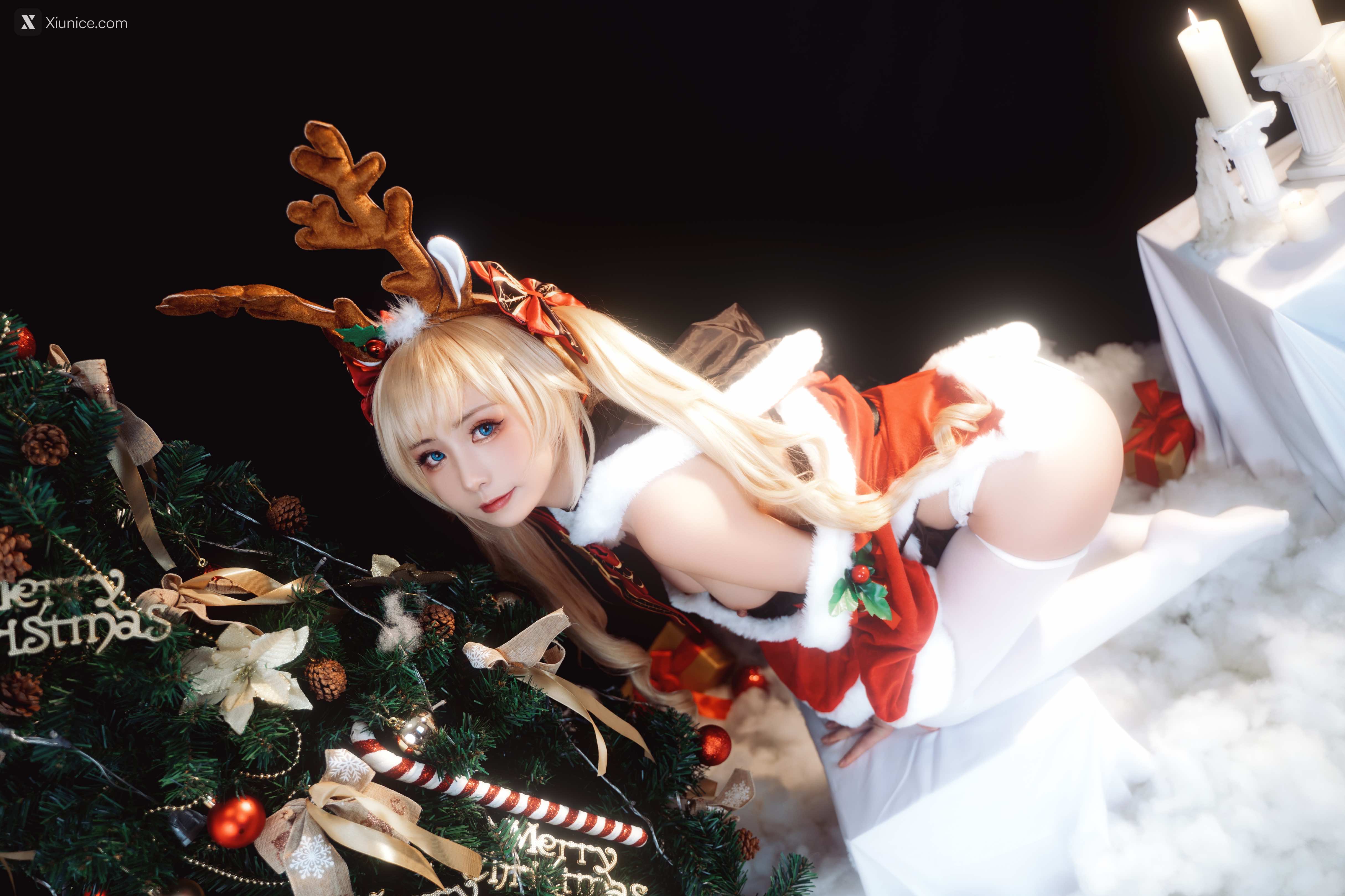 Coser@爆机少女喵小吉 (Nekokoyoshi) & 金鱼kinngyo – 圣诞特辑 第54张