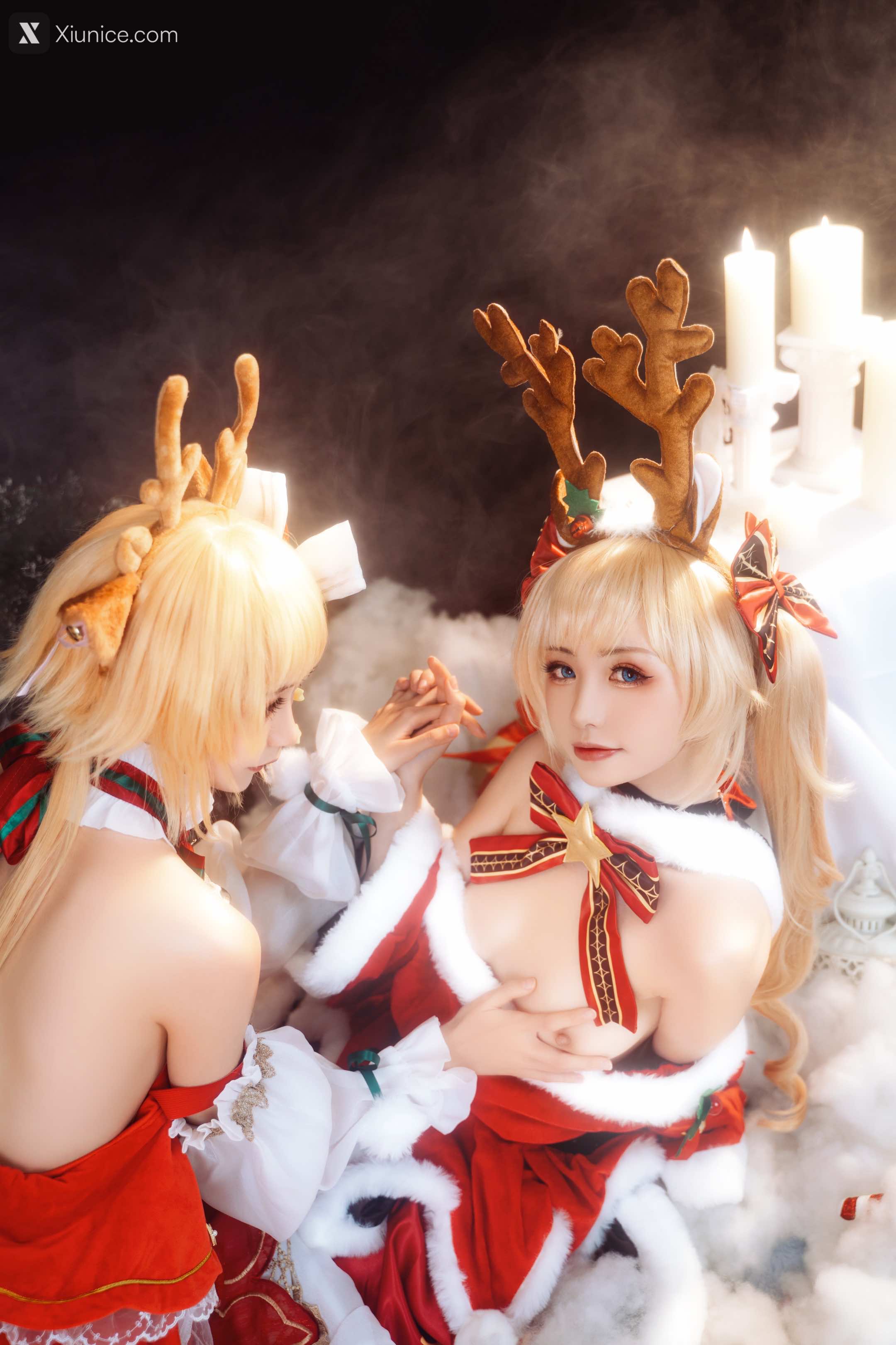 Coser@爆机少女喵小吉 (Nekokoyoshi) & 金鱼kinngyo – 圣诞特辑 第44张