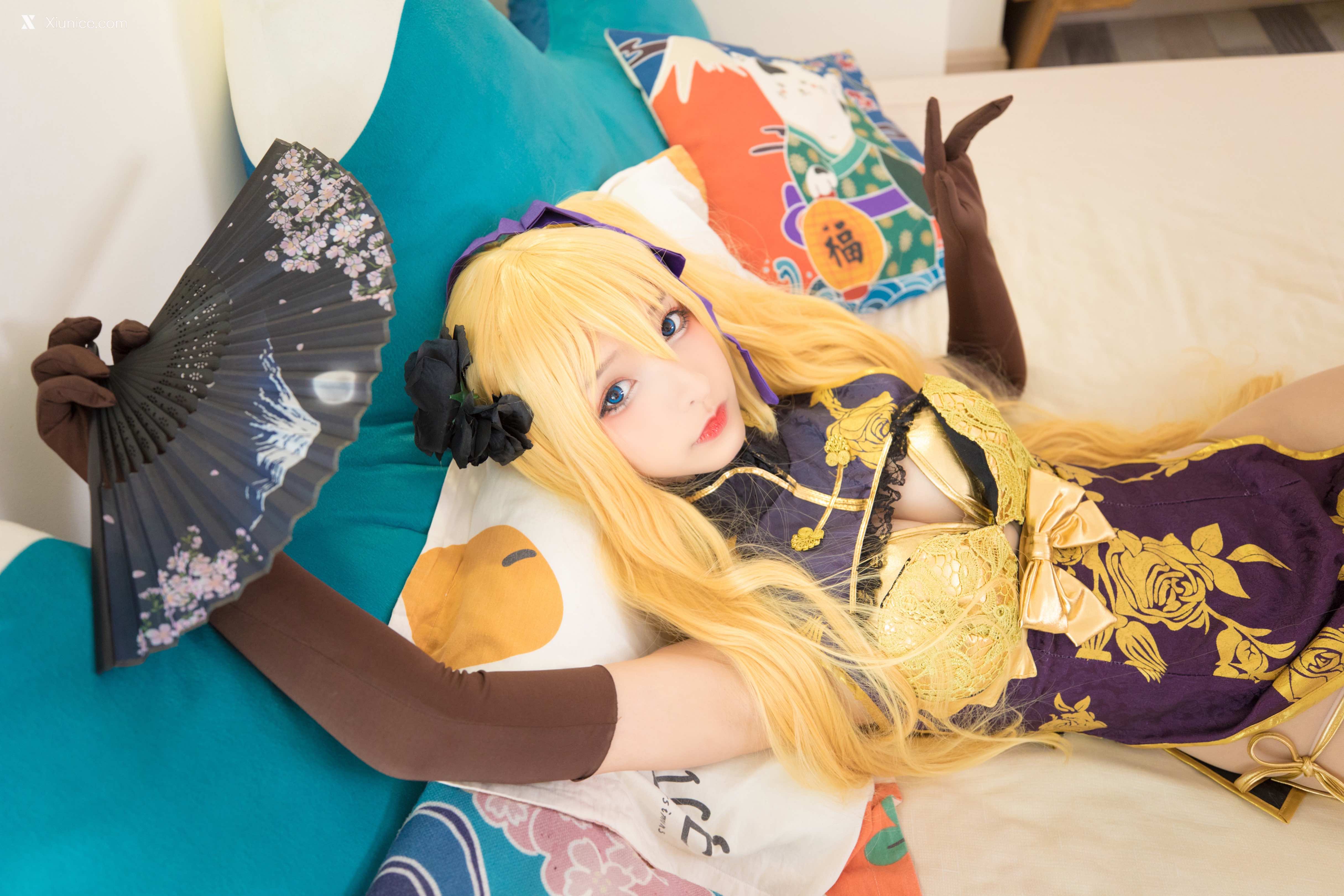 Coser@神楽坂真冬 Vol.018 艳娘幻梦谭2 金莲 第130张