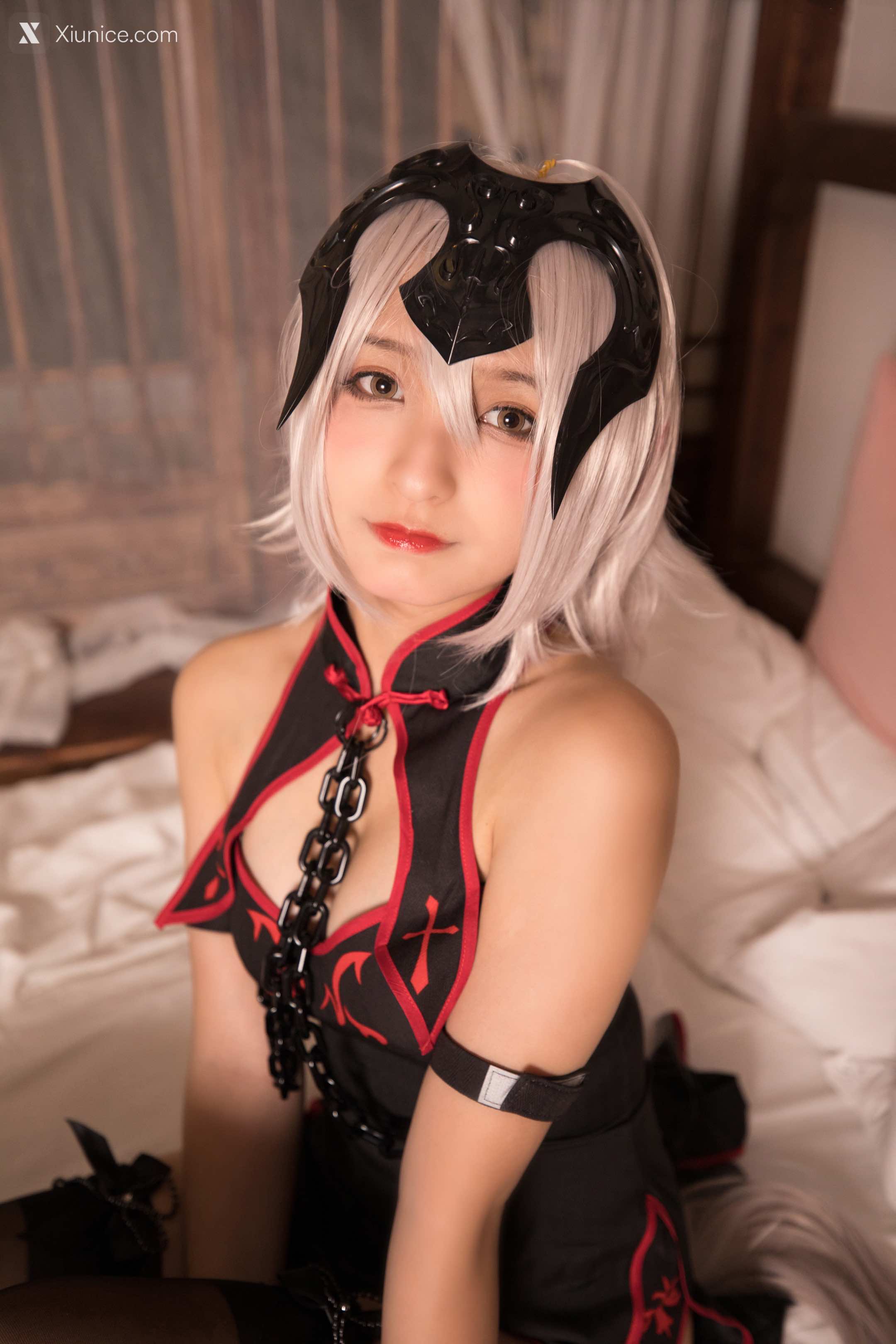 Coser@神楽坂真冬 Vol.016 旗袍黑贞 第51张