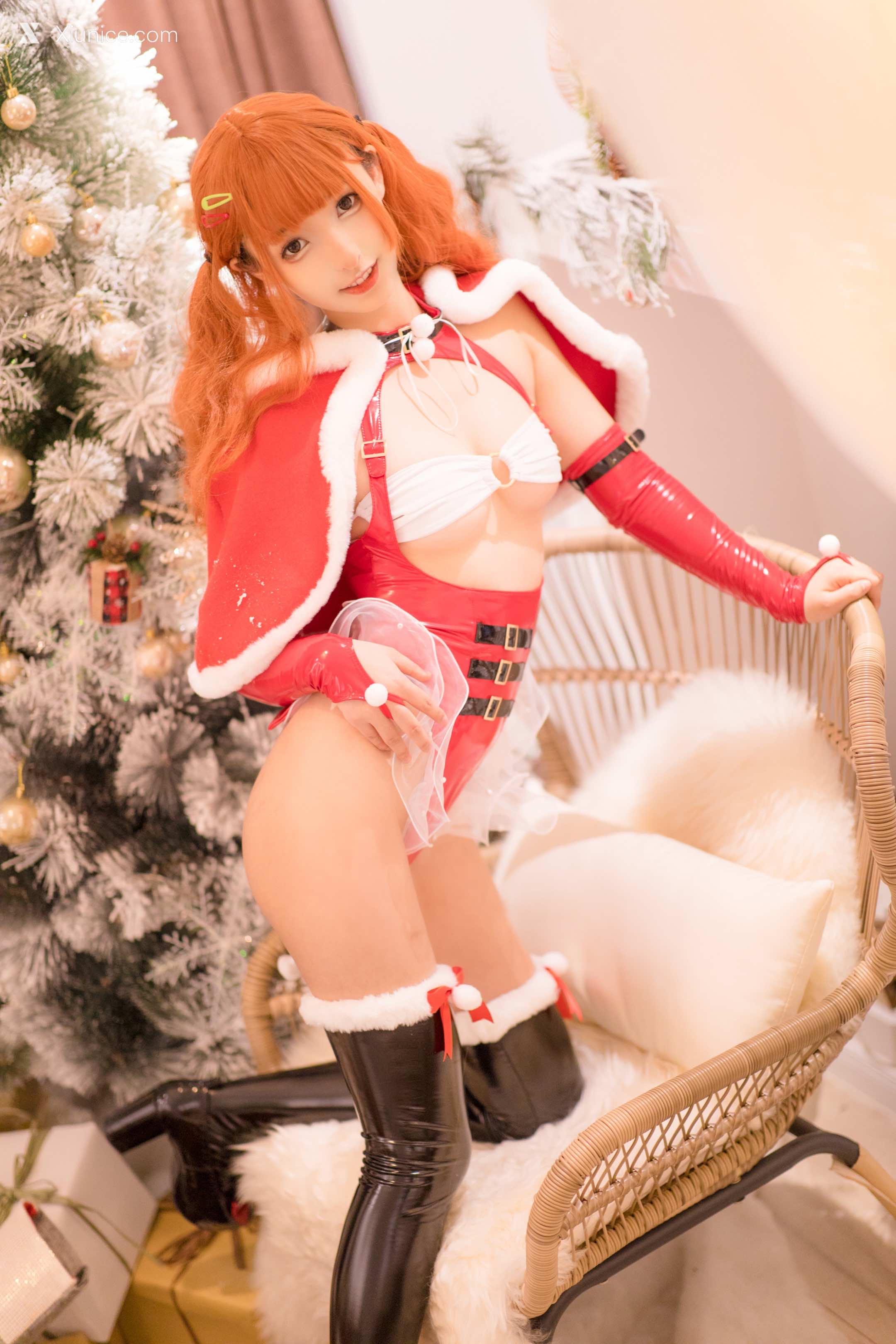 Coser@神楽坂真冬 Vol.028 クリスマス　クイーン 圣诞 第25张