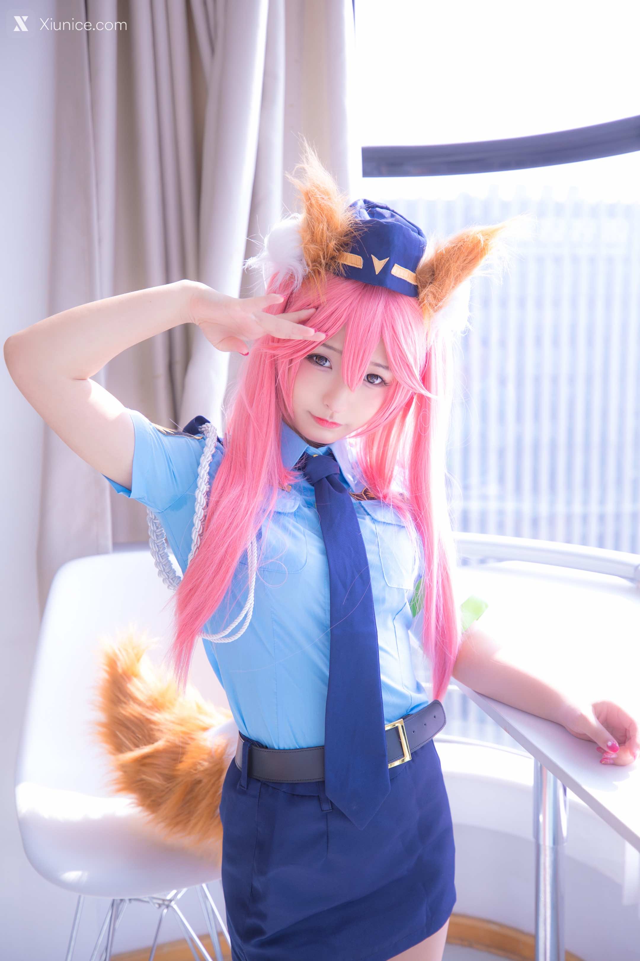 Coser@神楽坂真冬 Vol.009 後で逮捕してもいい？ 第4张