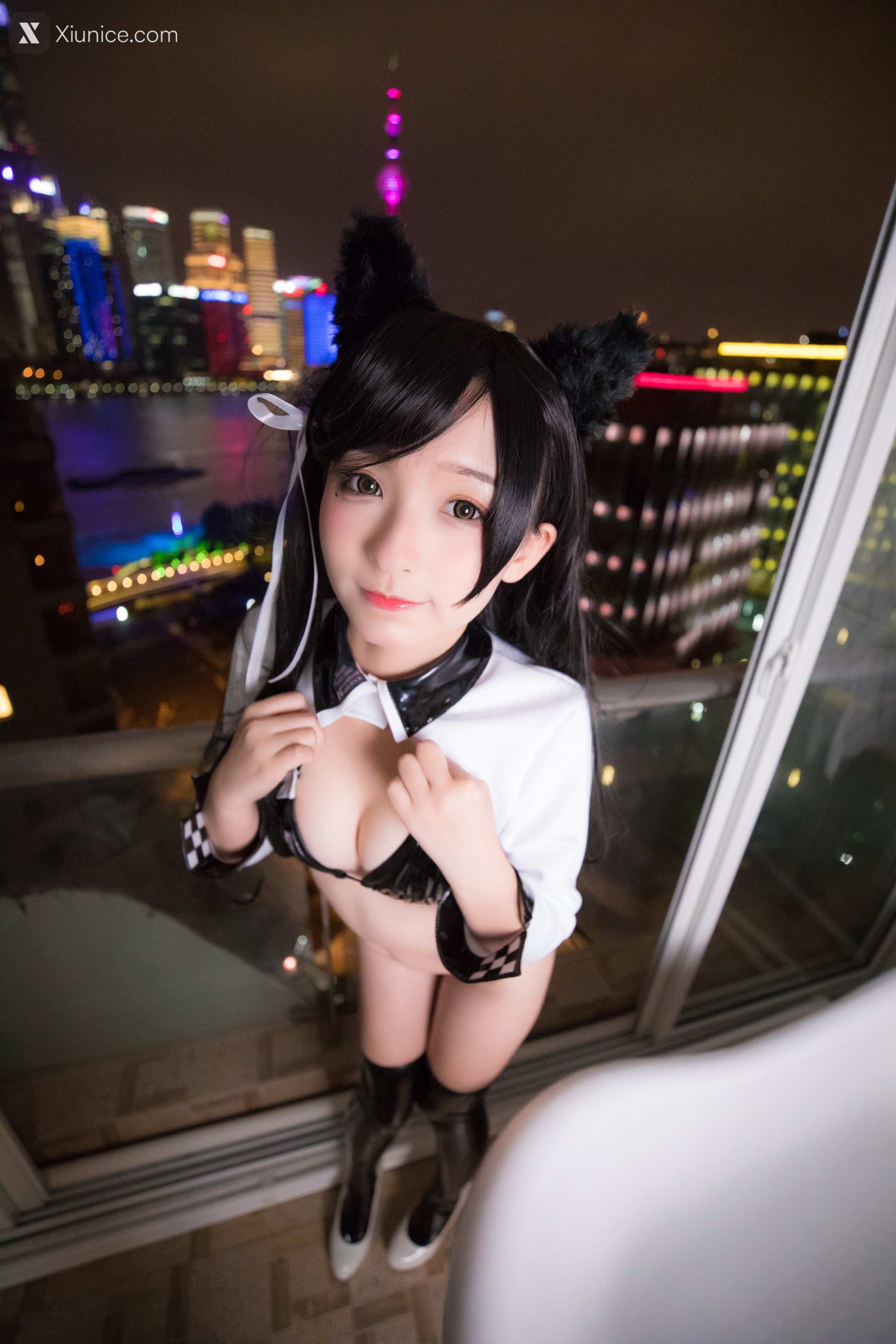 Coser@神楽坂真冬 Vol.001 ATAGO-LATEX VER (胶袜) 第42张