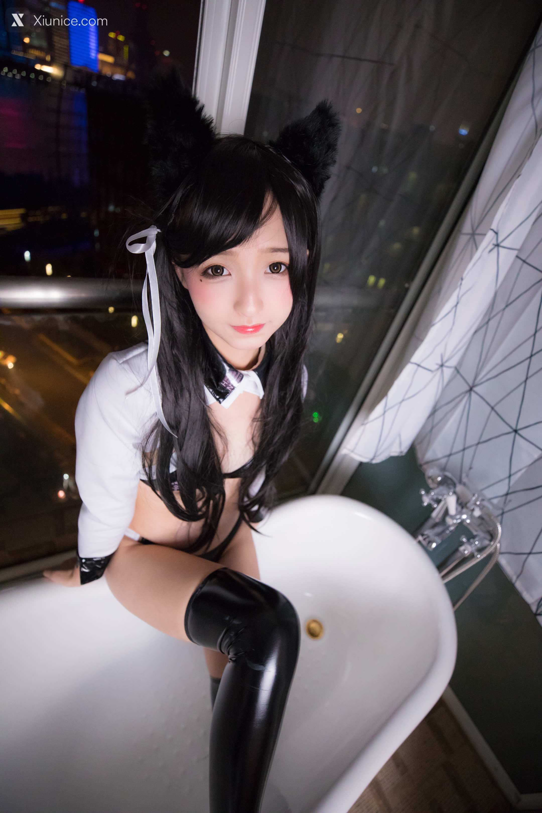 Coser@神楽坂真冬 Vol.001 ATAGO-LATEX VER (胶袜) 第64张