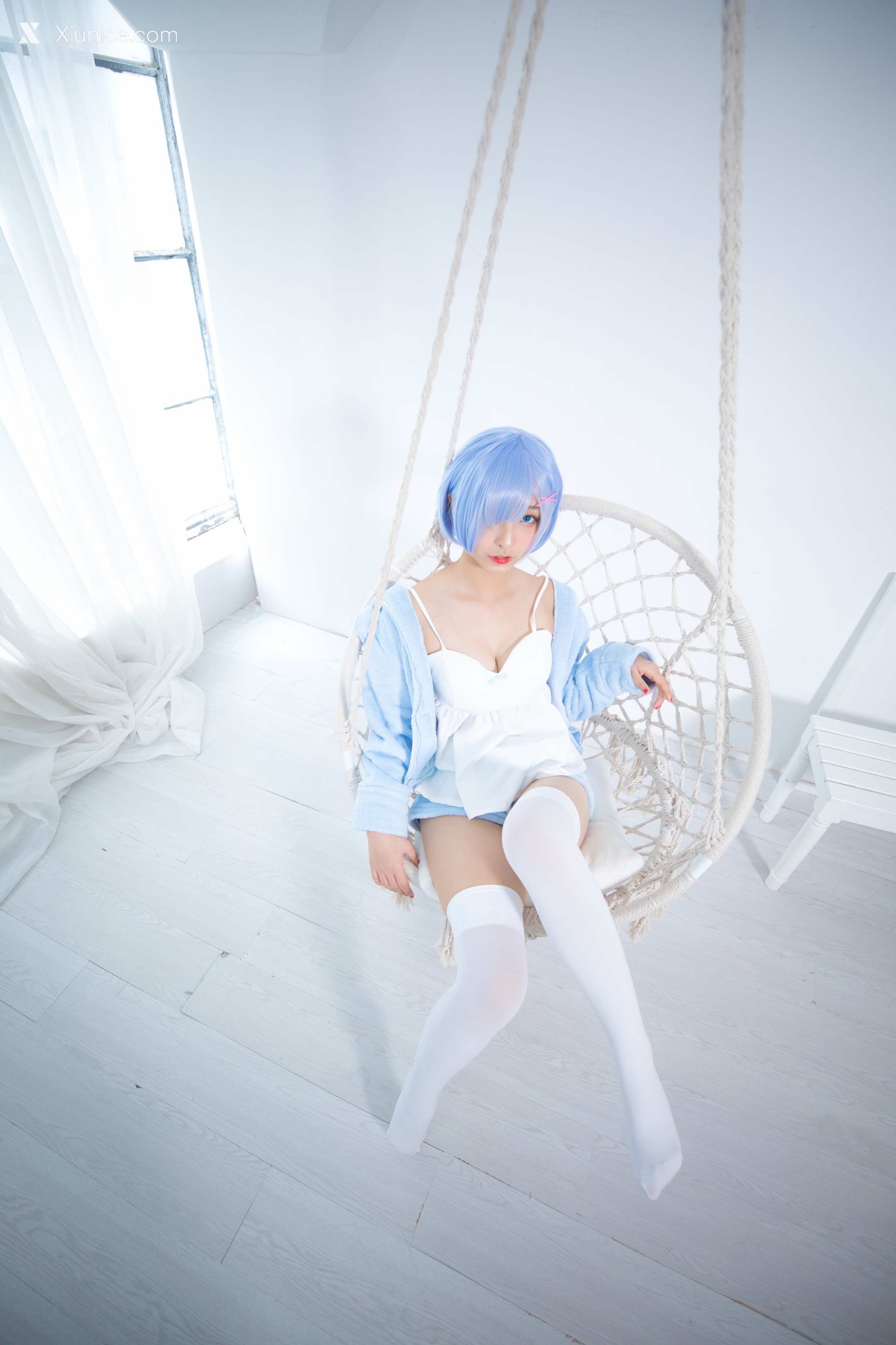 Coser@神楽坂真冬 Vol.005 蕾姆 Milk by blue 第93张