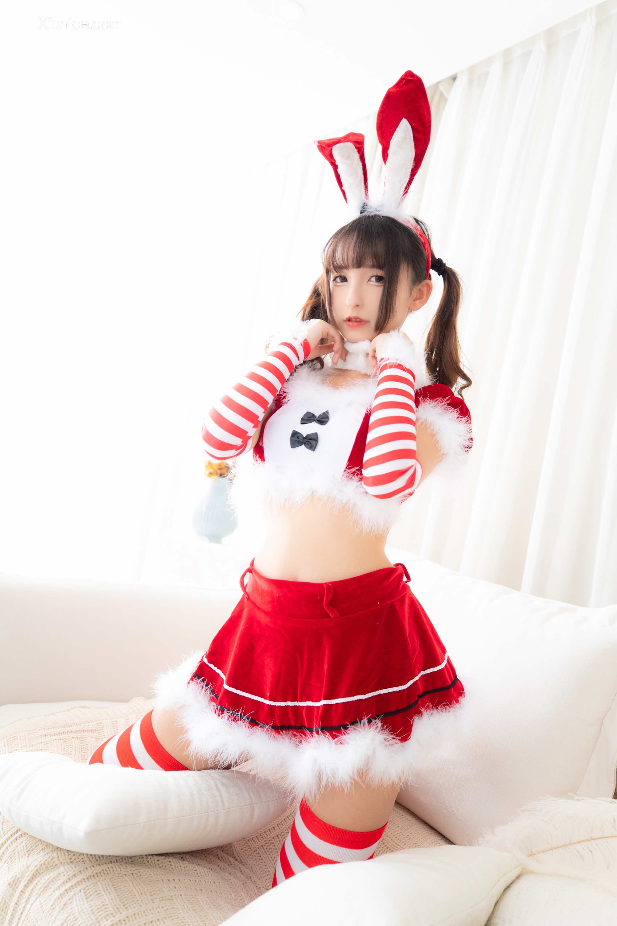 Coser@神楽坂真冬 Vol.028 クリスマス　クイーン 圣诞 第92张
