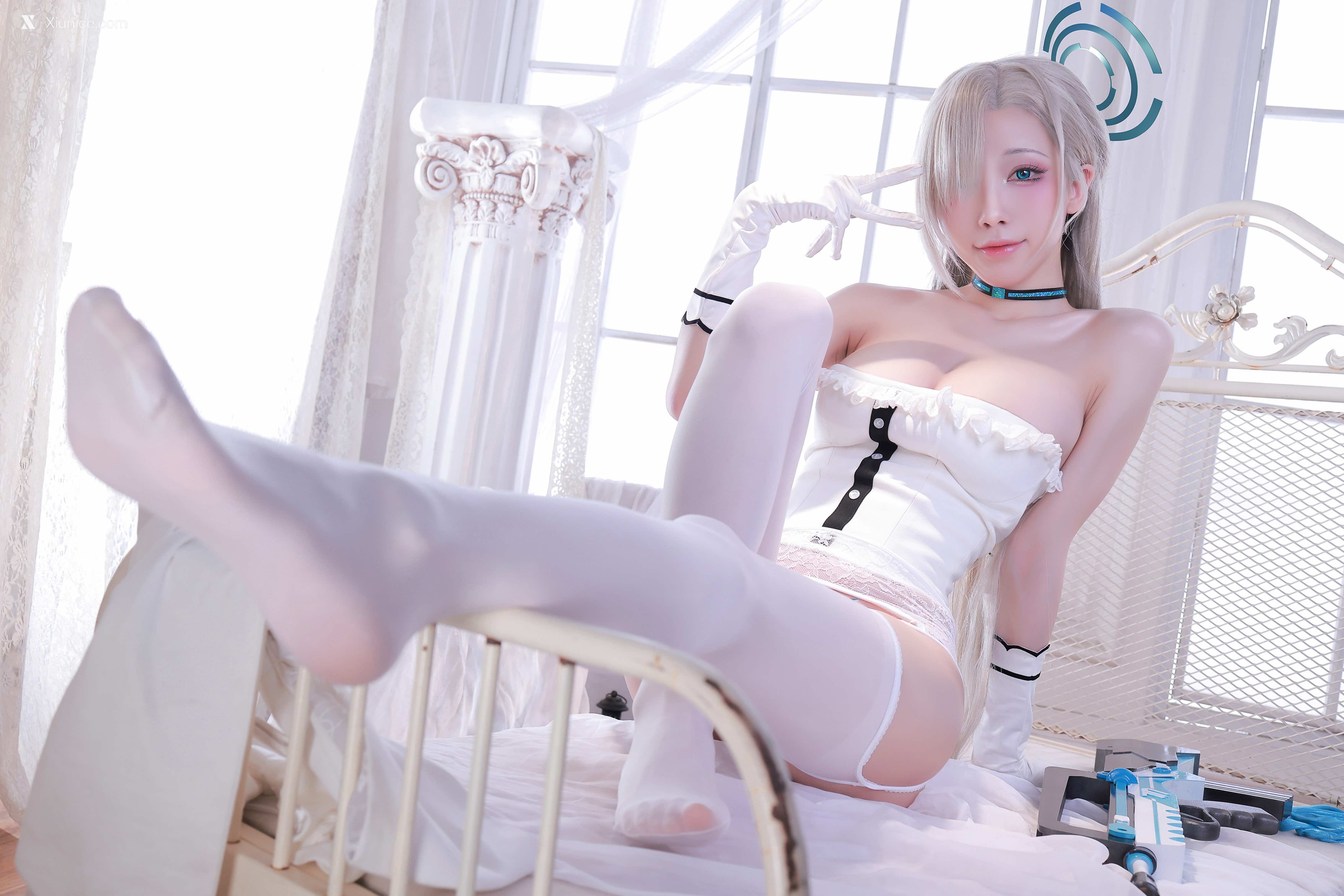 Coser@水淼Aqua – 碧蓝档案 – 一之濑明日奈女仆 第21张
