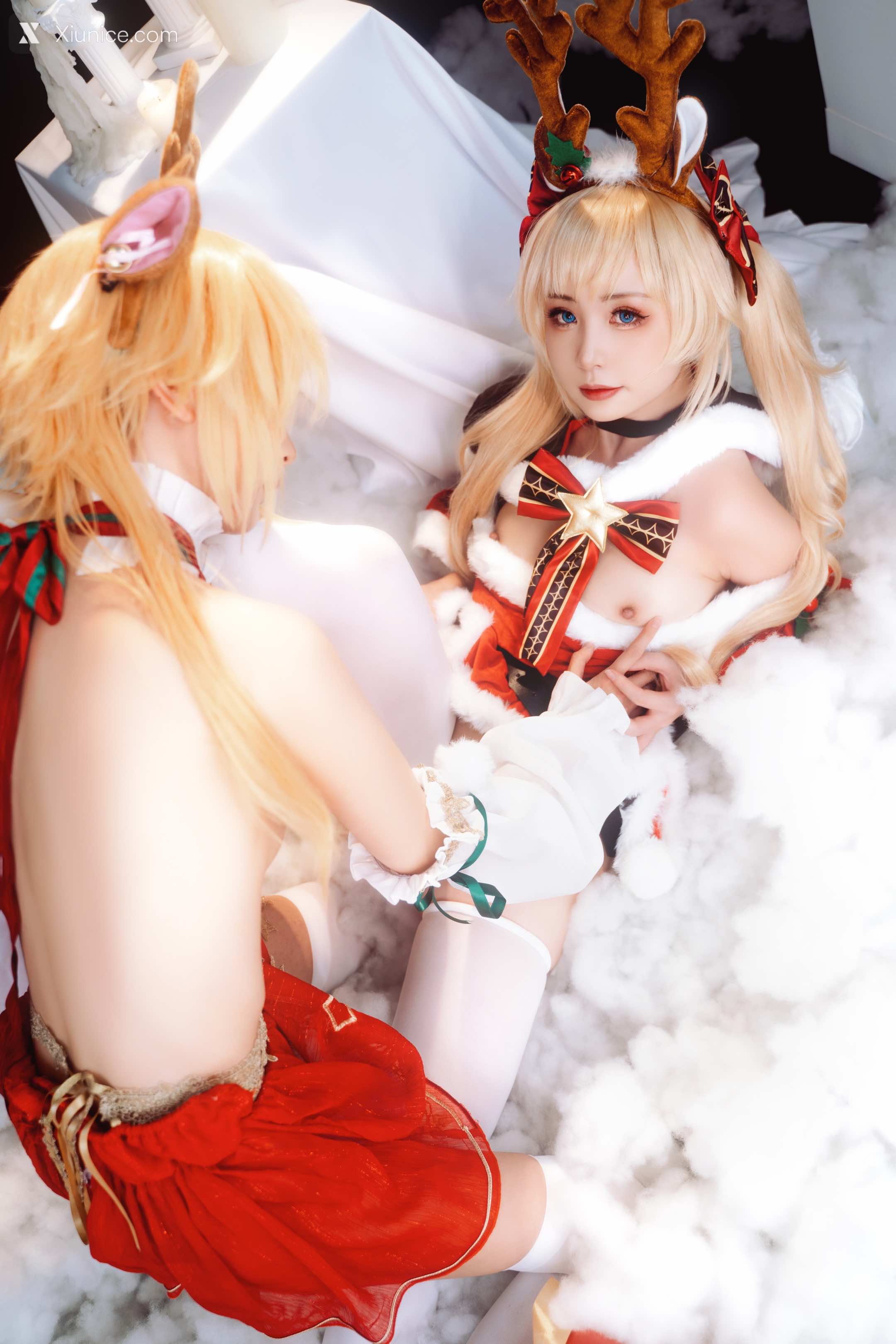 Coser@爆机少女喵小吉 (Nekokoyoshi) & 金鱼kinngyo – 圣诞特辑 第75张