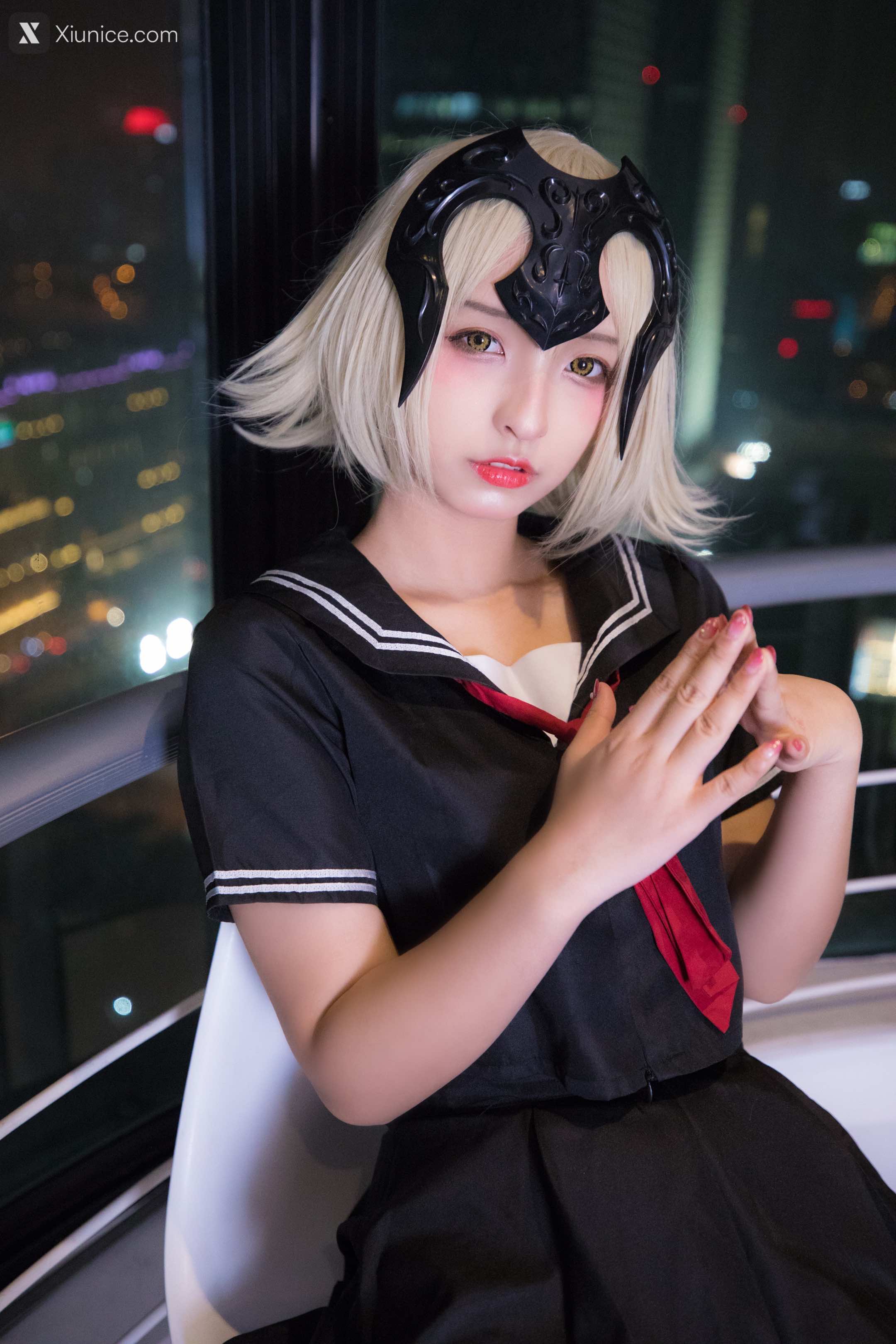 Coser@神楽坂真冬 Vol.013 放课后领域 学园黑贞 第32张